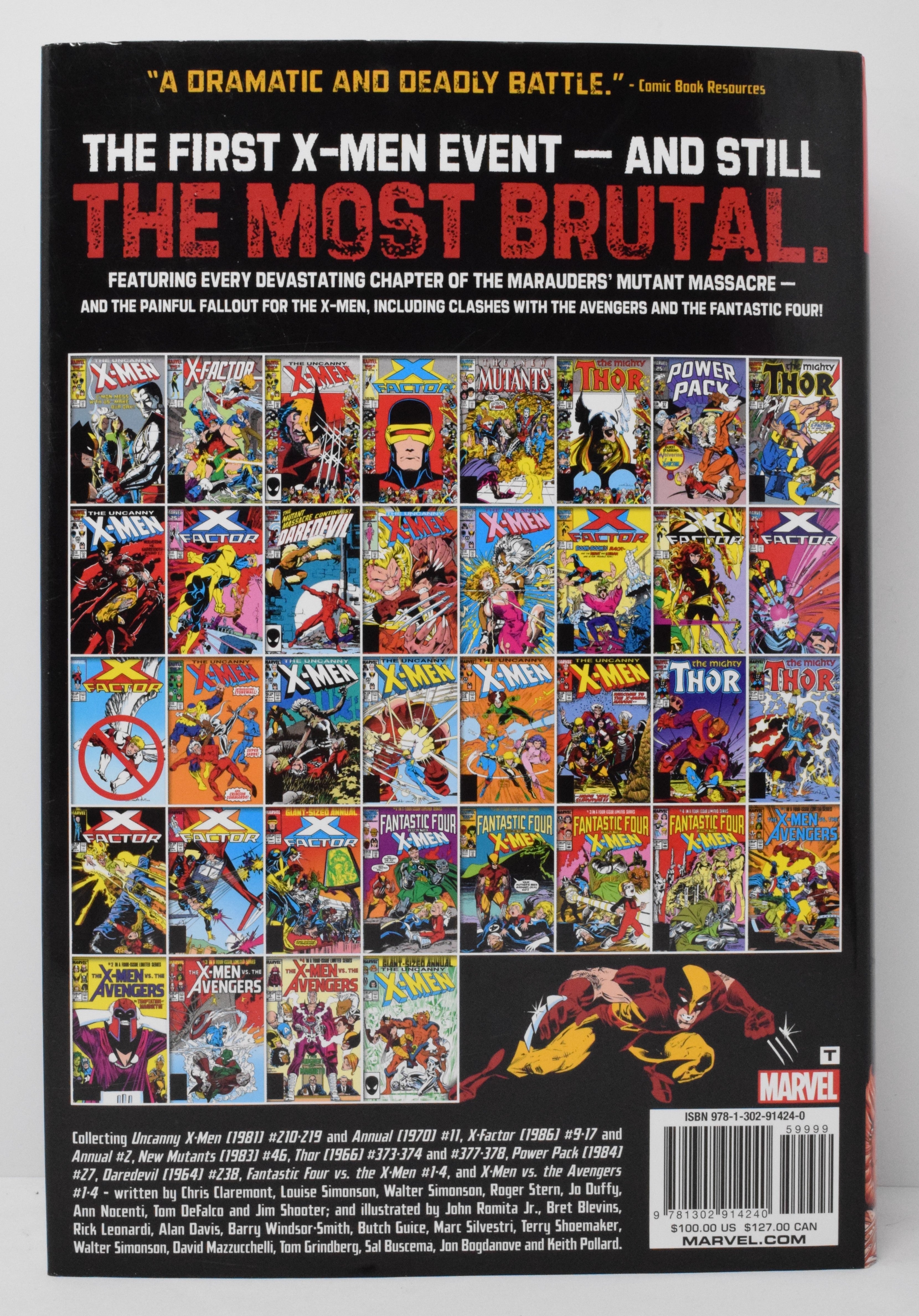 X-Men Mutant Massacre Omnibus HC Marvel 2018 John Romita Chris Claremont