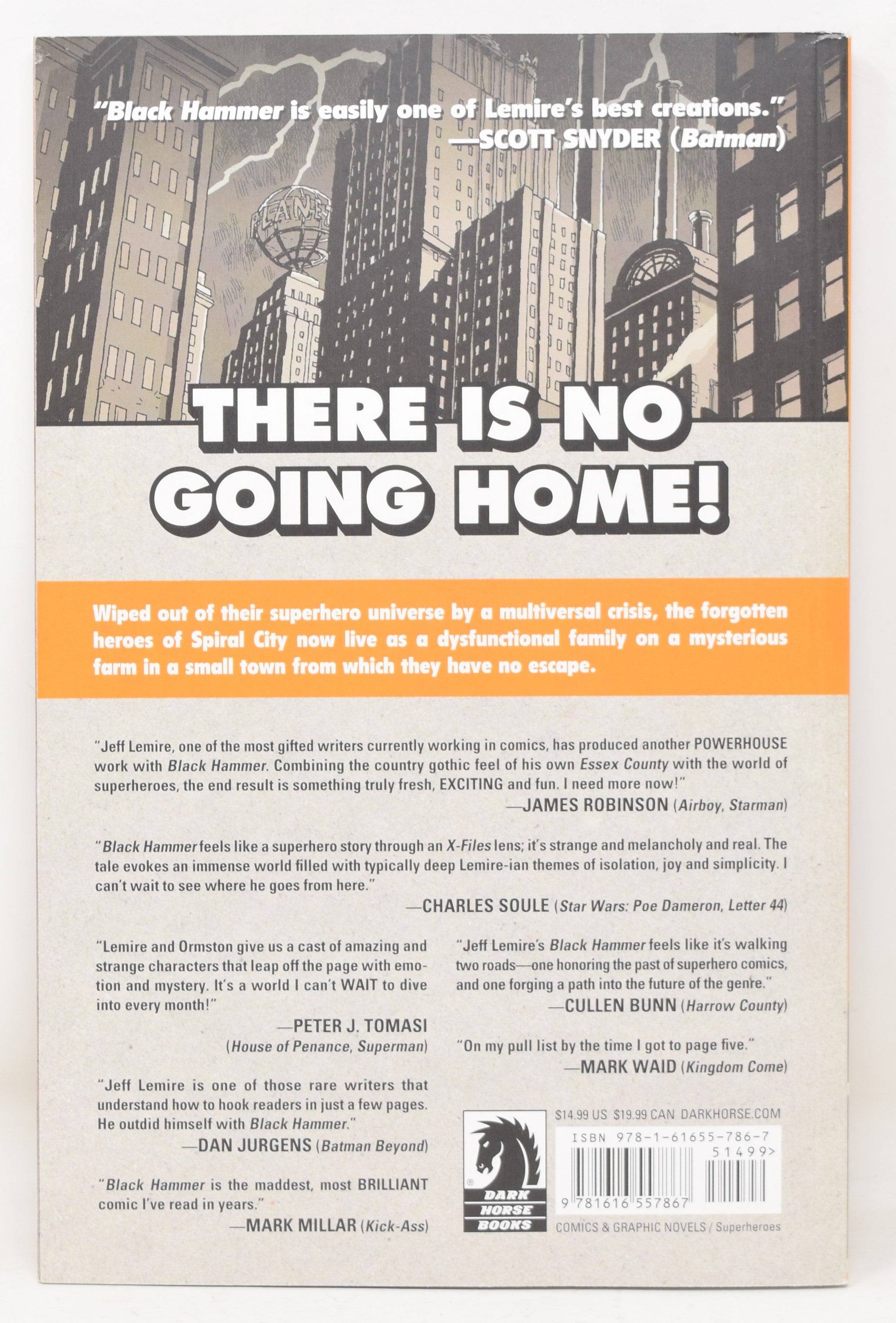 Black Hammer Vol 1 Secret Origins Dark Horse 2017 GN NM New