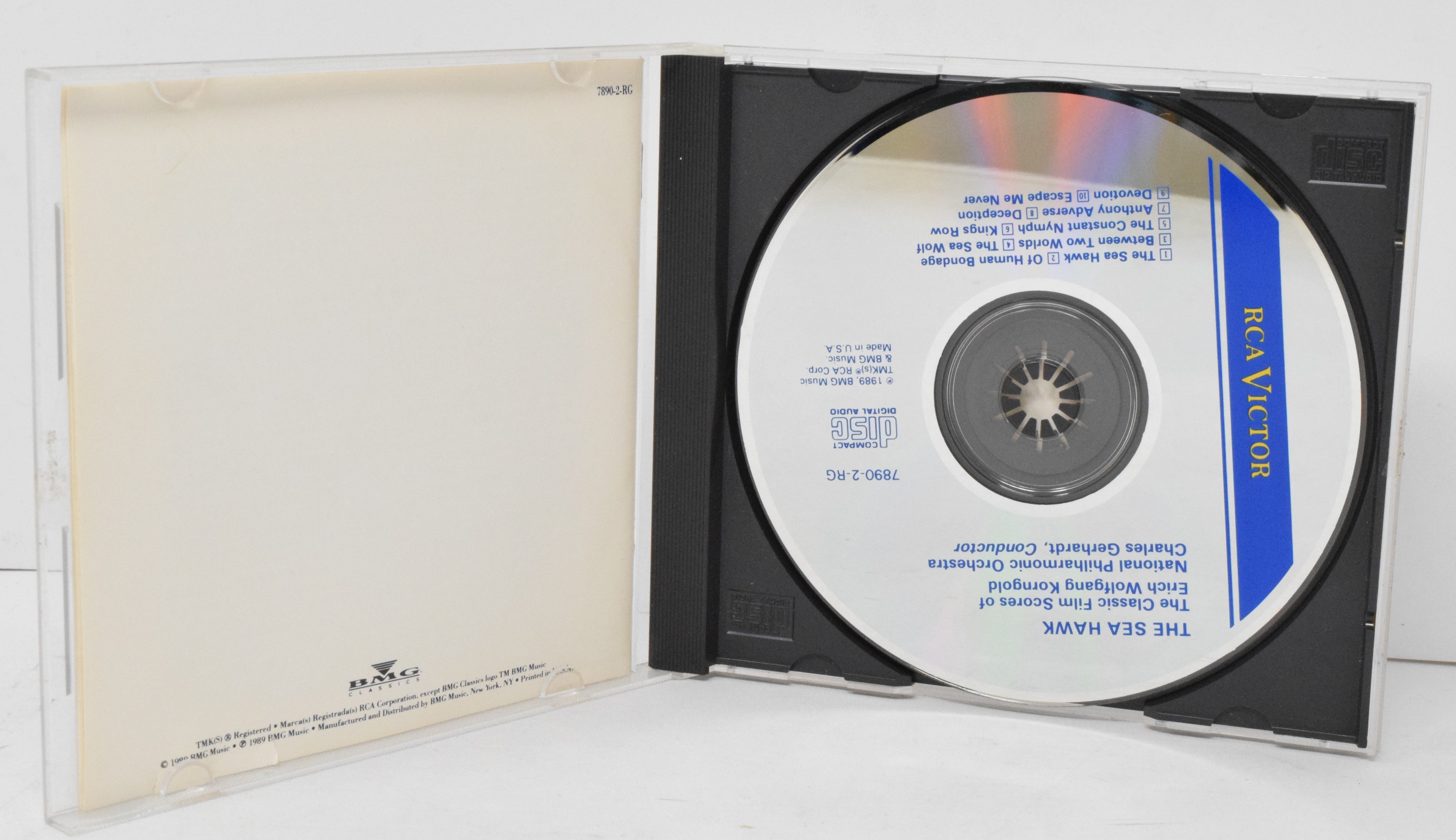 The Sea Hawk Soundtrack CD Charles Gerhardt RCA