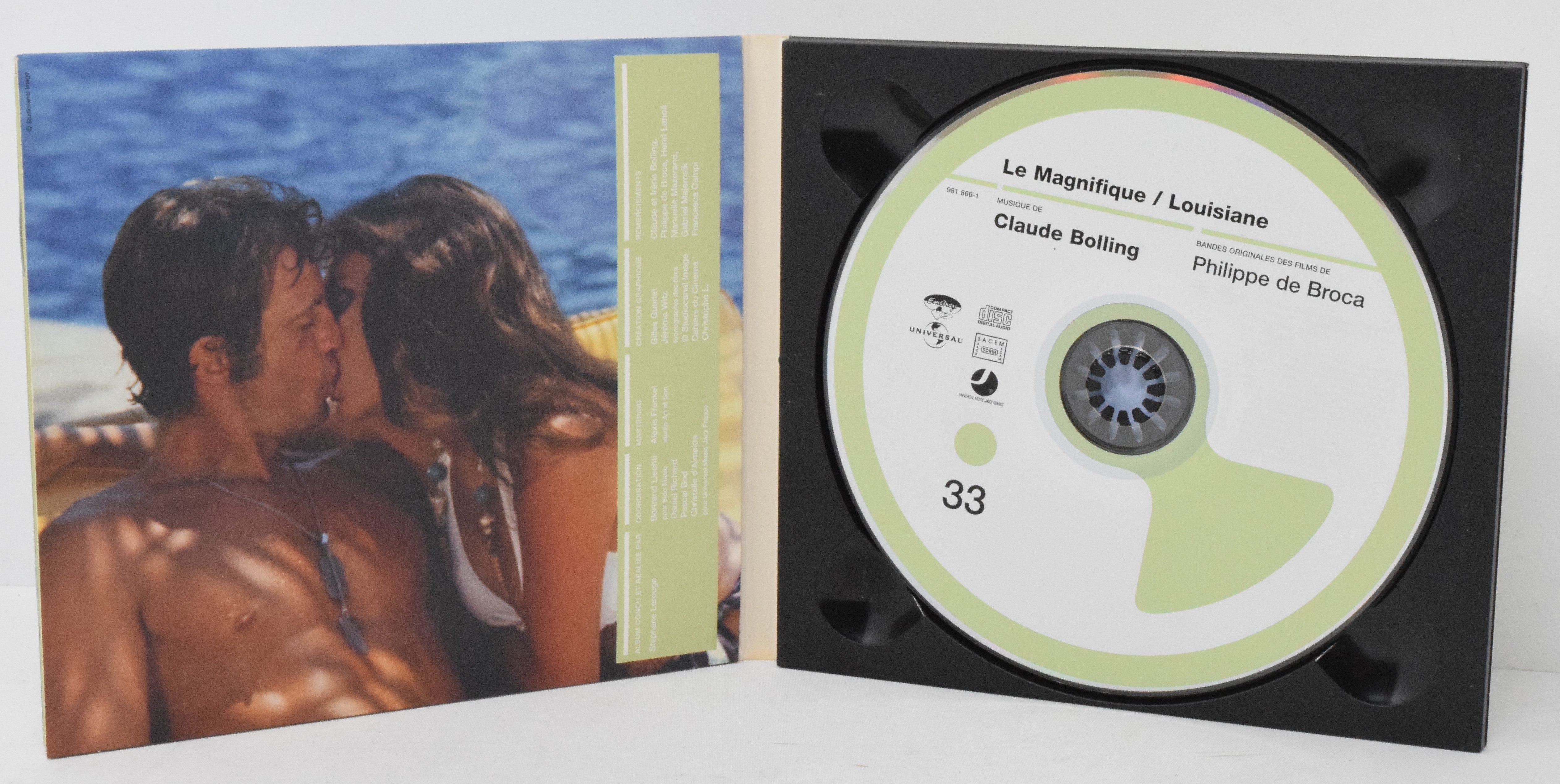 Le Magnifique Louisiane Soundtrack CD Claude Bolling