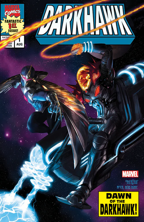 Darkhawk #1 (Of 5) Miguel Mercado Homage Hulk 181 Trade Variant (08/25/2021) Marvel