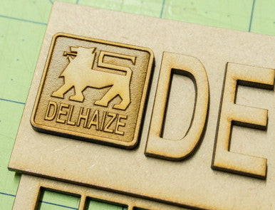 15mm Delhaize Grocery Supermarket (MDF) - 15MMDF403