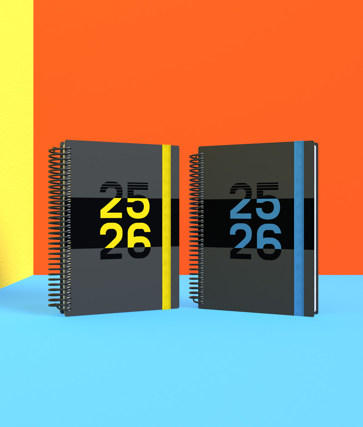 Delta - A5 Day-To-Page with Appointments Mid/Academic Year Planner 2025-2026