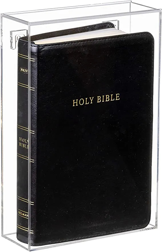 Acrylic Slide Back Book Display Cases