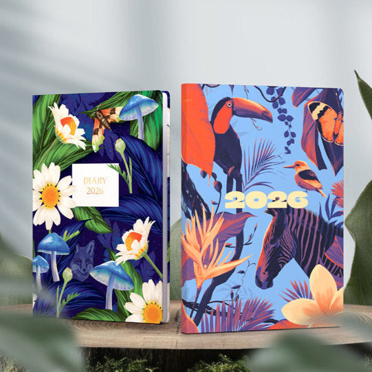 Down the Garden Path- A5  Week-To-View - Diary - 2026 Calendar Year Planner