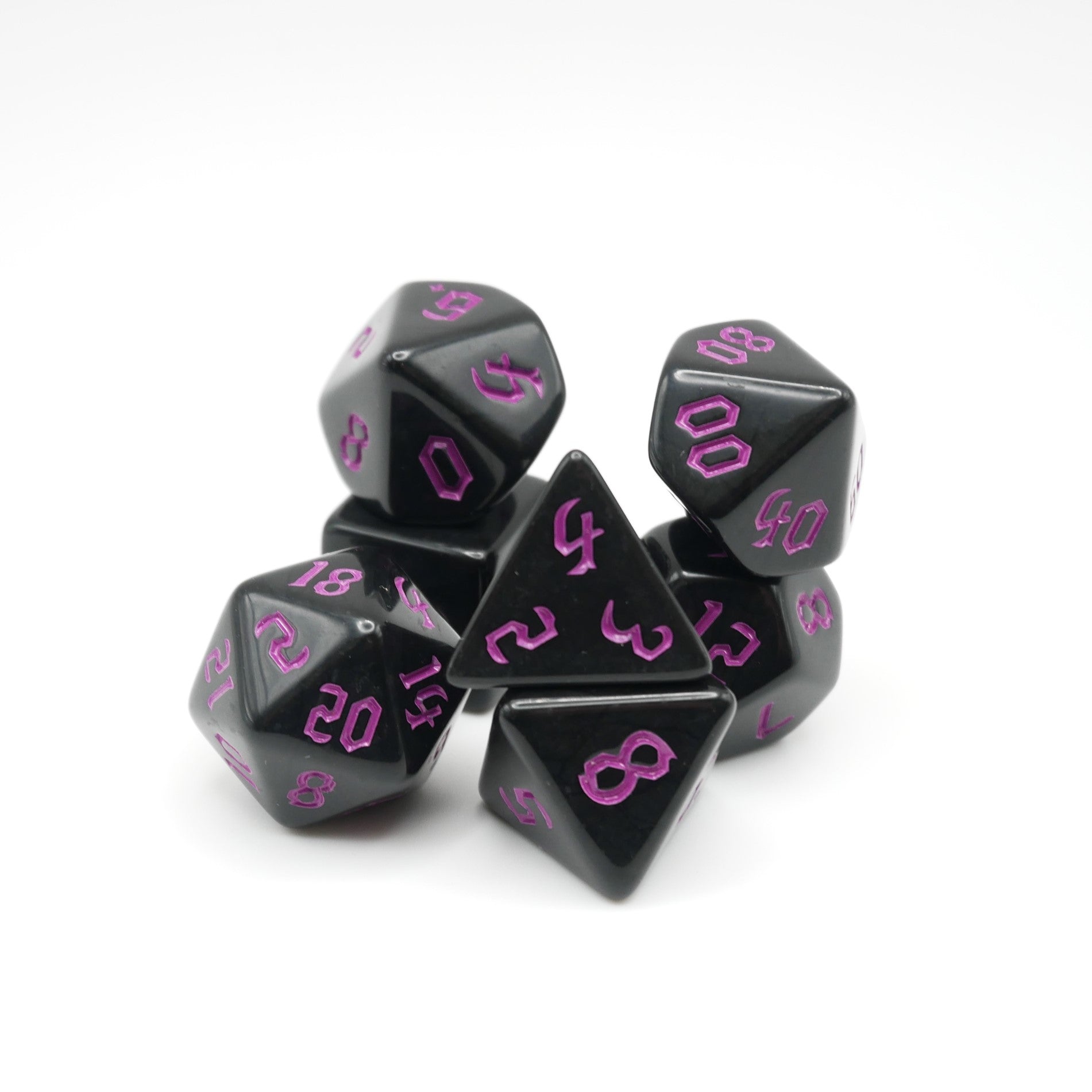 Dream - 7 Piece DnD Dice Set | Acrylic RPG Gaming Dice