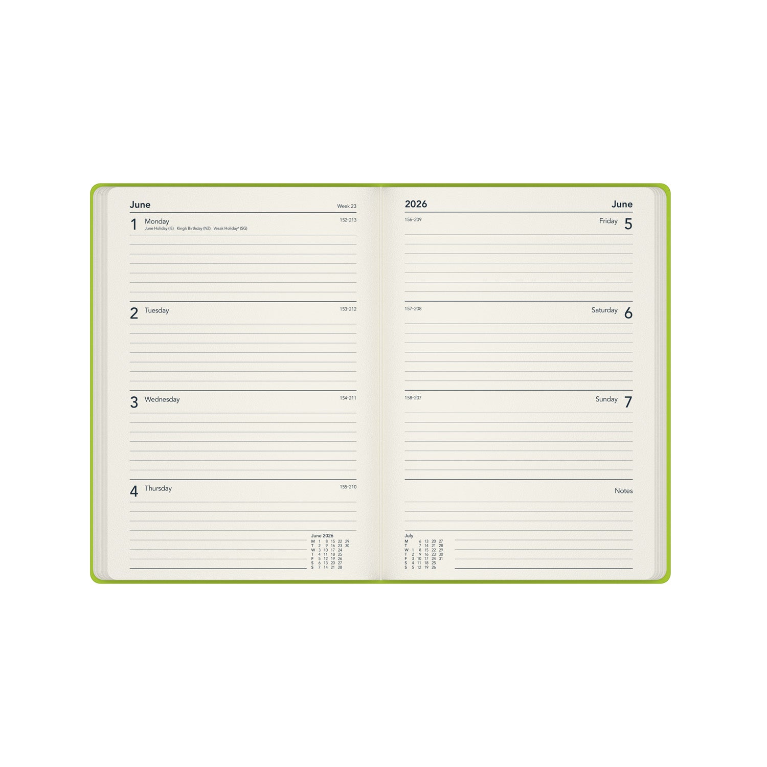 Affirmation - A5 Week-To-View - Diary - 2026 Calendar Year Planner