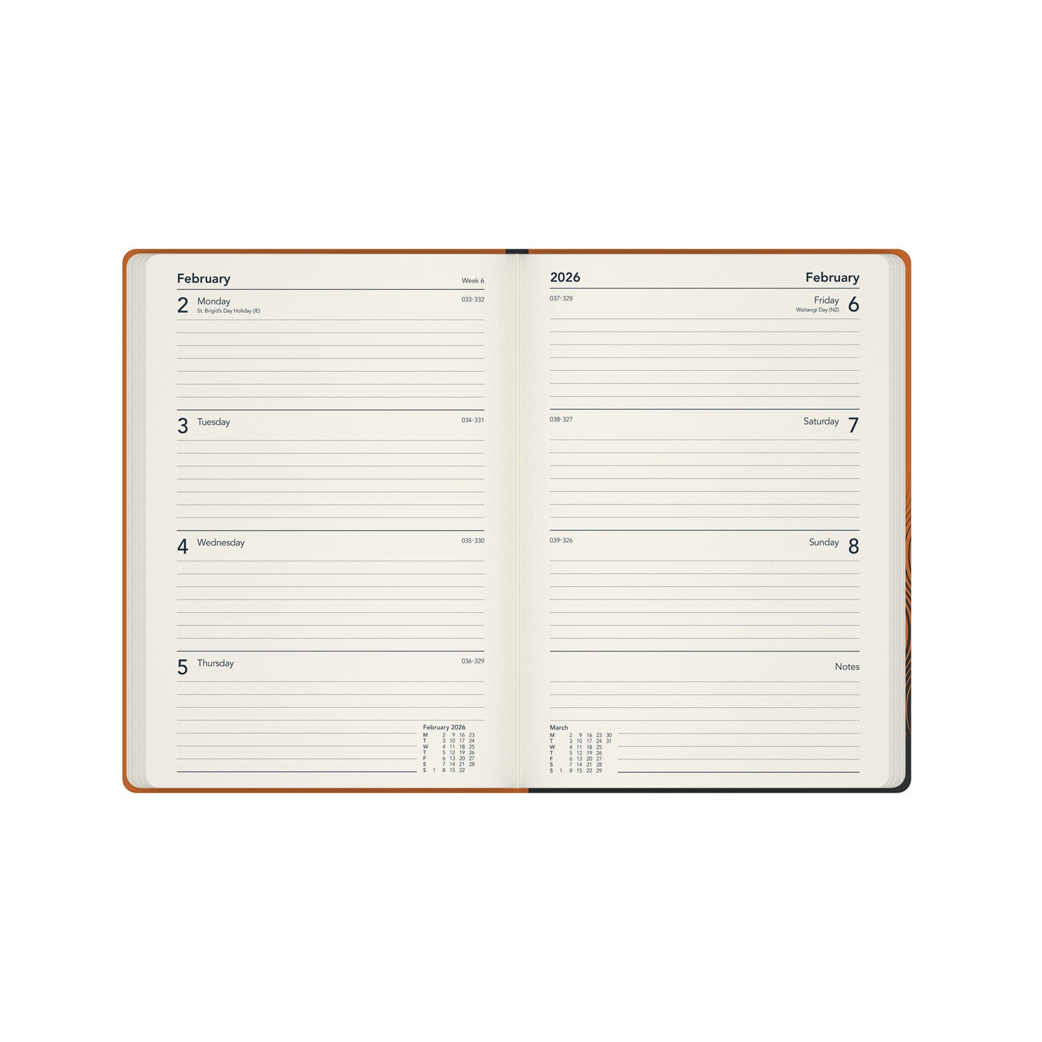 Balance -A5 Week-to-View Mid/Academic Year Diary Planner 2025-2026