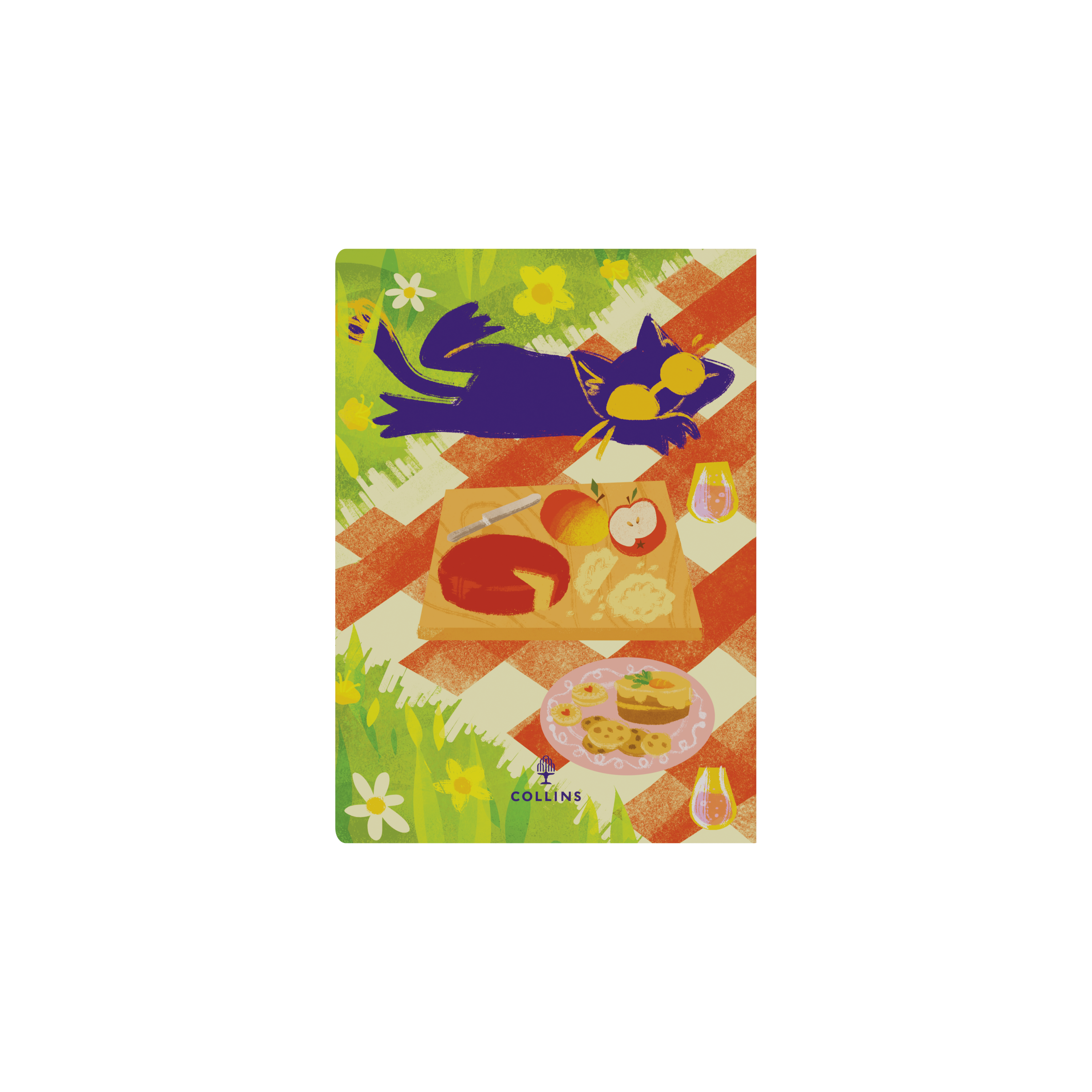 Cats by Bella Ramsay A5 Ruled Notebook