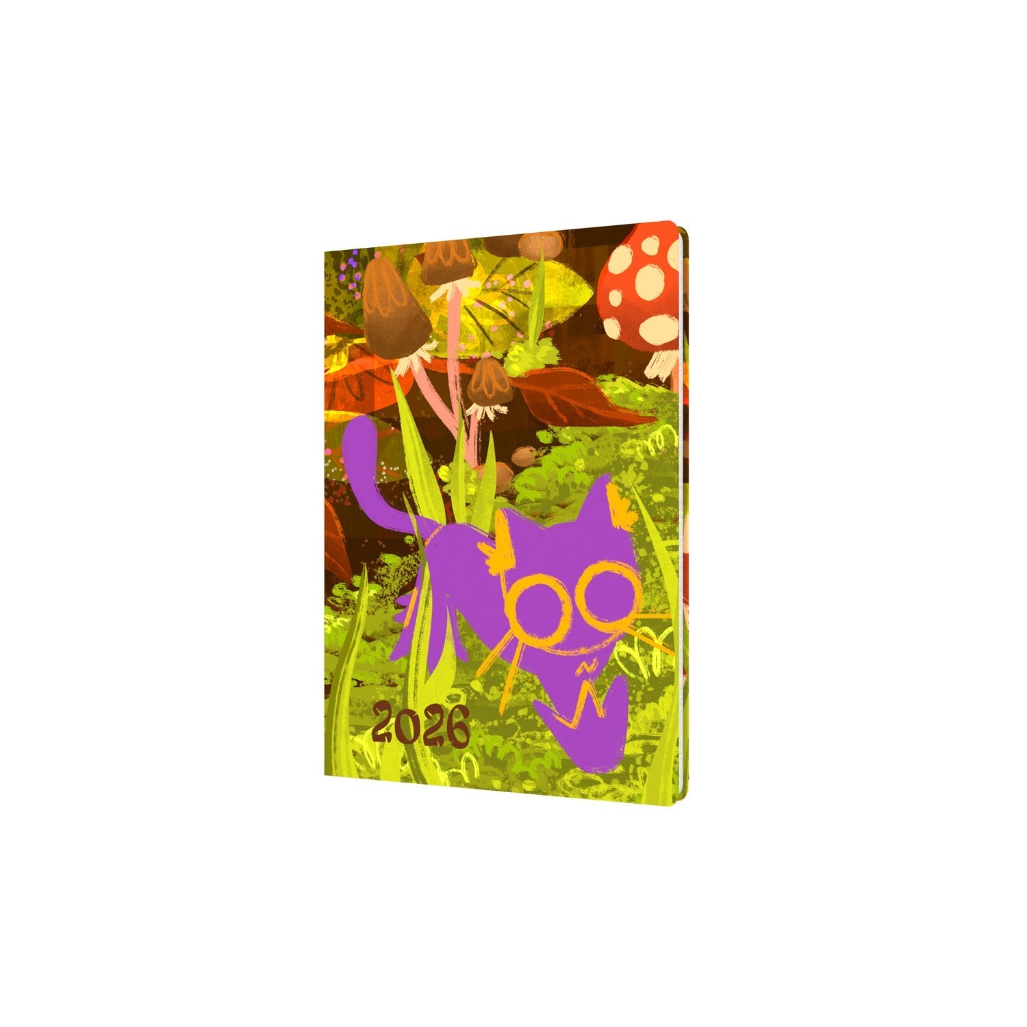 Bella Ramsay Cat - A5  Week-To-View - Diary - 2026 Calendar Year Planner