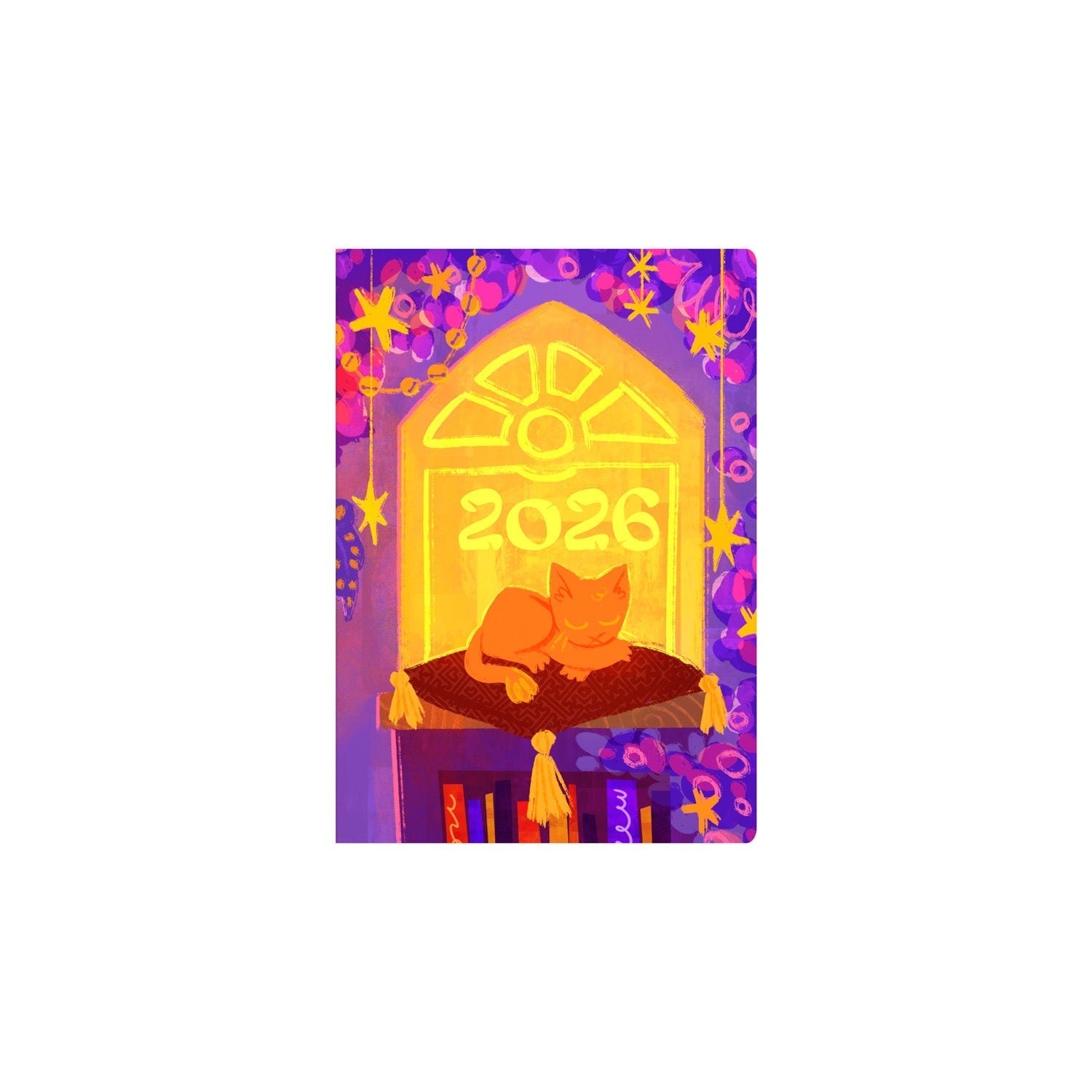 Bella Ramsay Cat - A5  Week-To-View - Diary - 2026 Calendar Year Planner