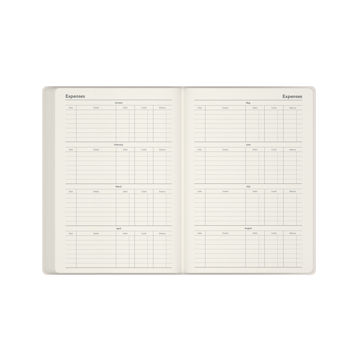 Bella Ramsay Cat - A5  Week-To-View - Diary - 2026 Calendar Year Planner