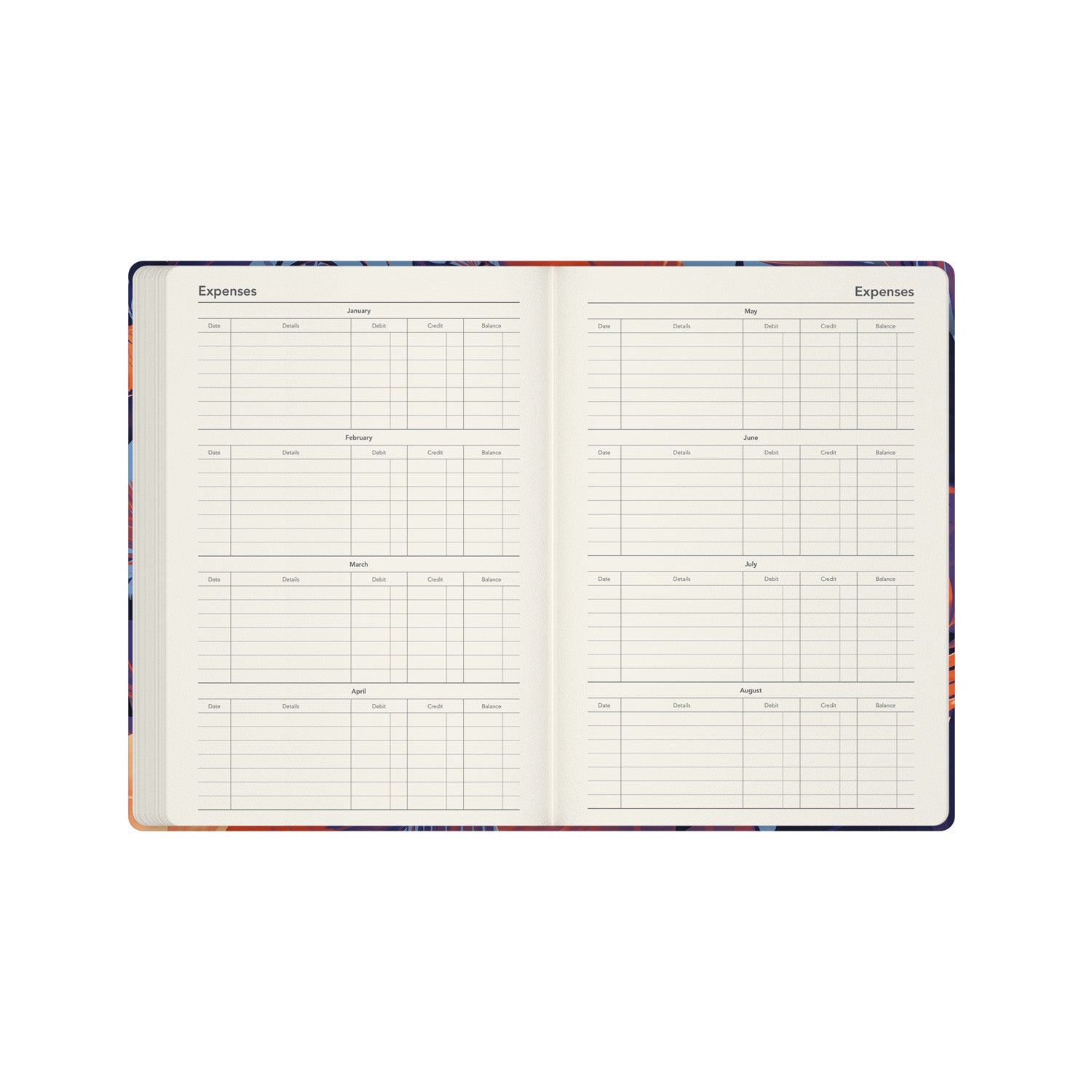 Down the Garden Path- A5  Week-To-View - Diary - 2026 Calendar Year Planner