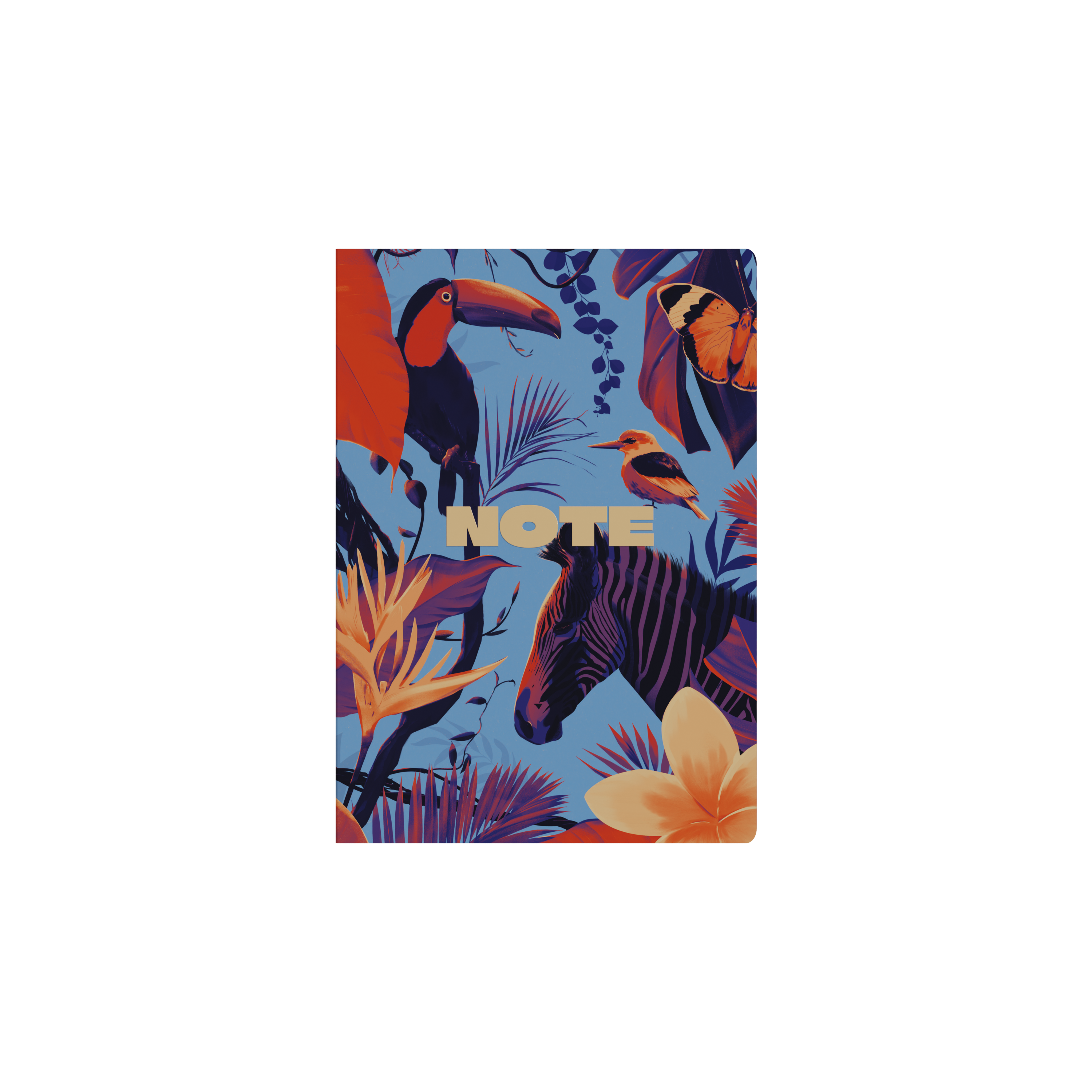 Down The Garden Path A5 Ruled Notebook