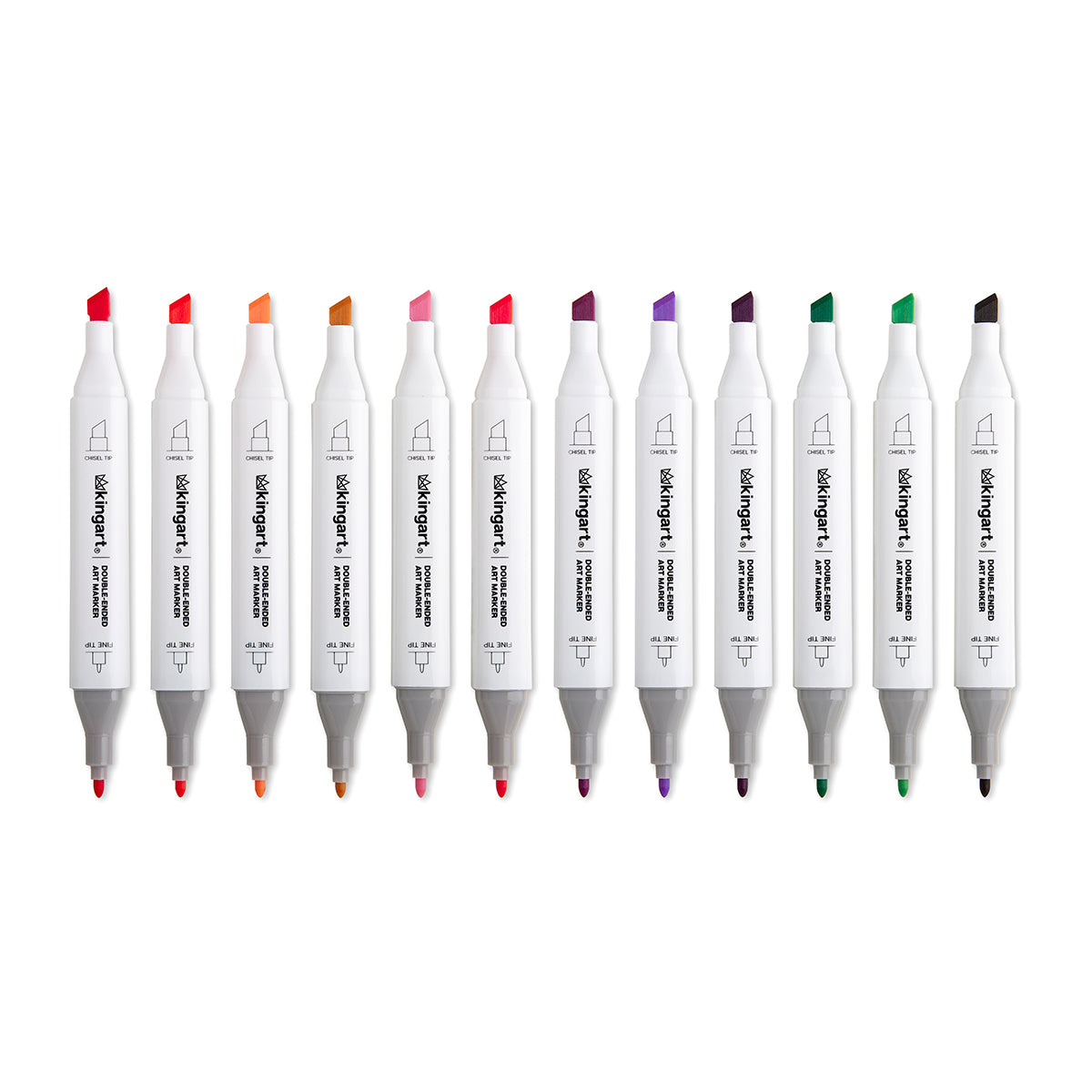 Double-Ended Alcohol Markers 12 Floral Colors