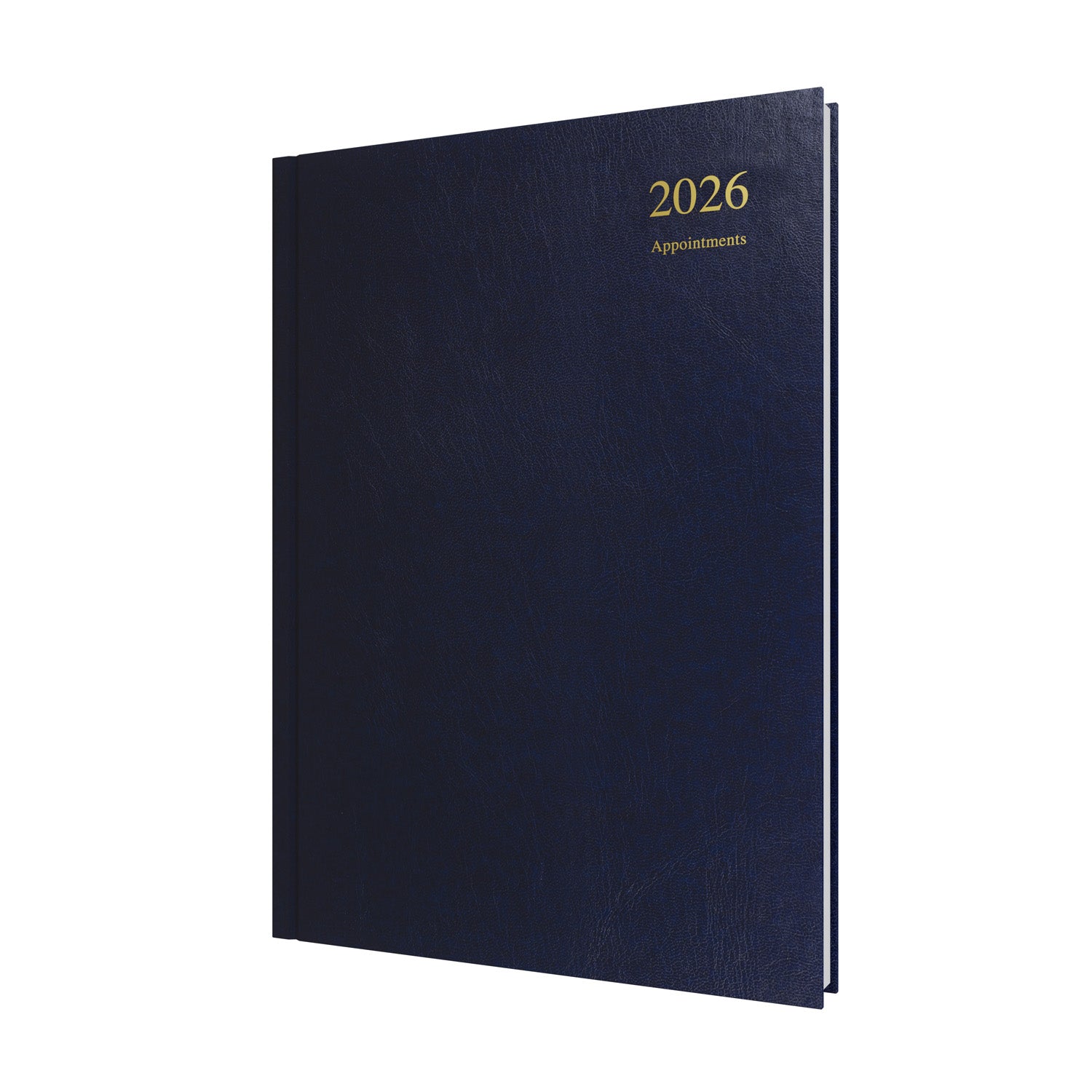 Essential - A4 Day-to-Page Diary with Appointments - 2026 Calendar Year Planner