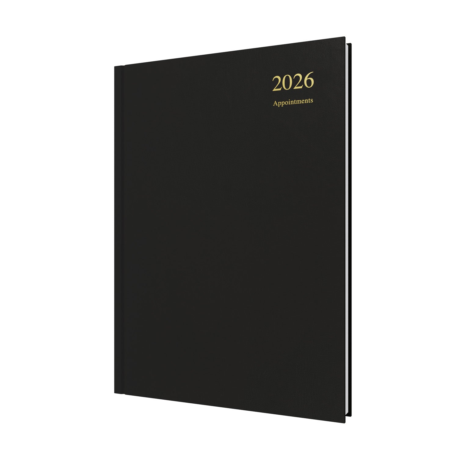Essential - A4 Day-to-Page Diary with Appointments - 2026 Calendar Year Planner