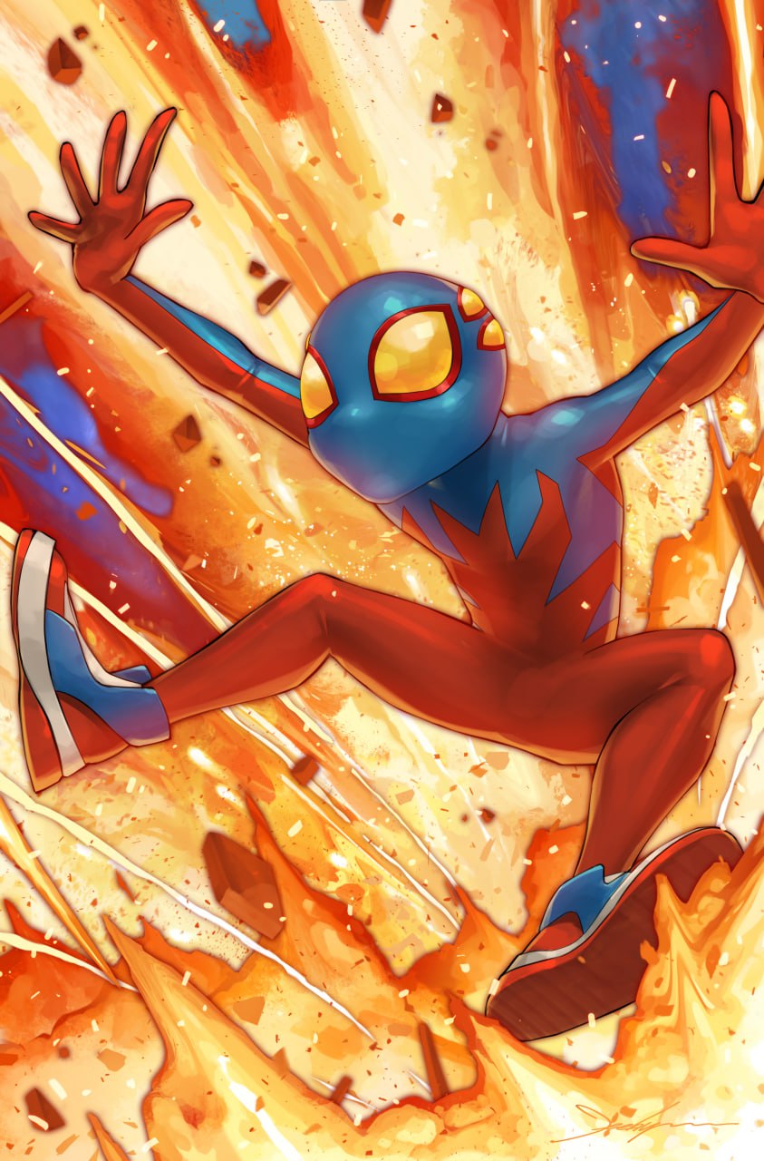 Edge Of Spider-Verse #3 (Of 4) Jeehyung Lee Spider-Boy Variant (06/21/2023) Marvel