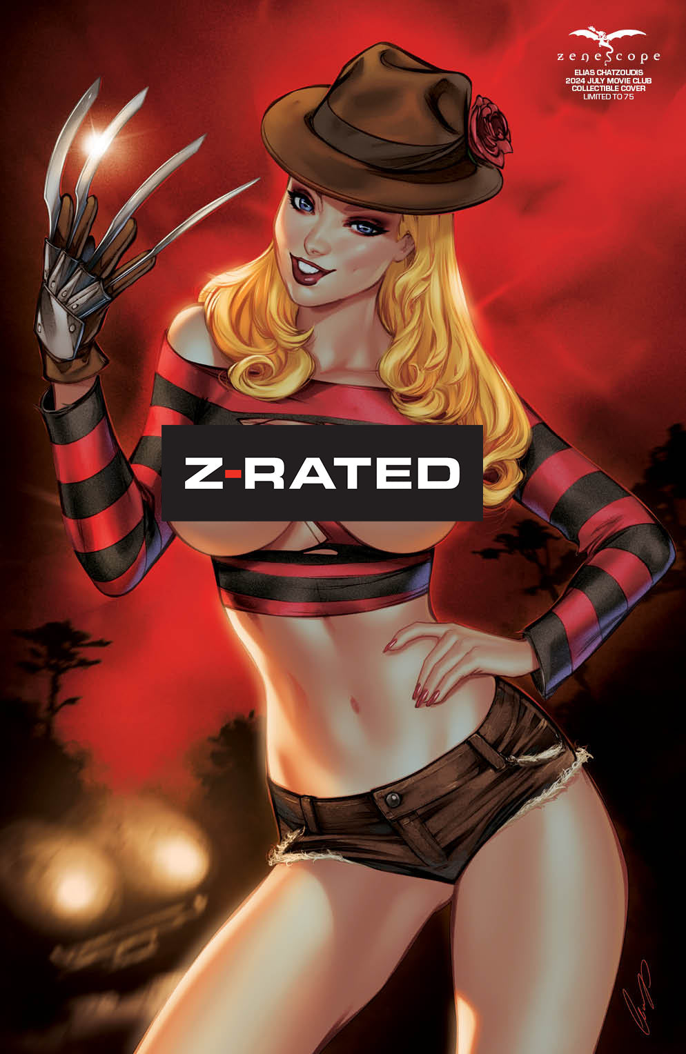 Elias Chatzoudis - 2024 July Movie Club Collectible Cover - LE 75