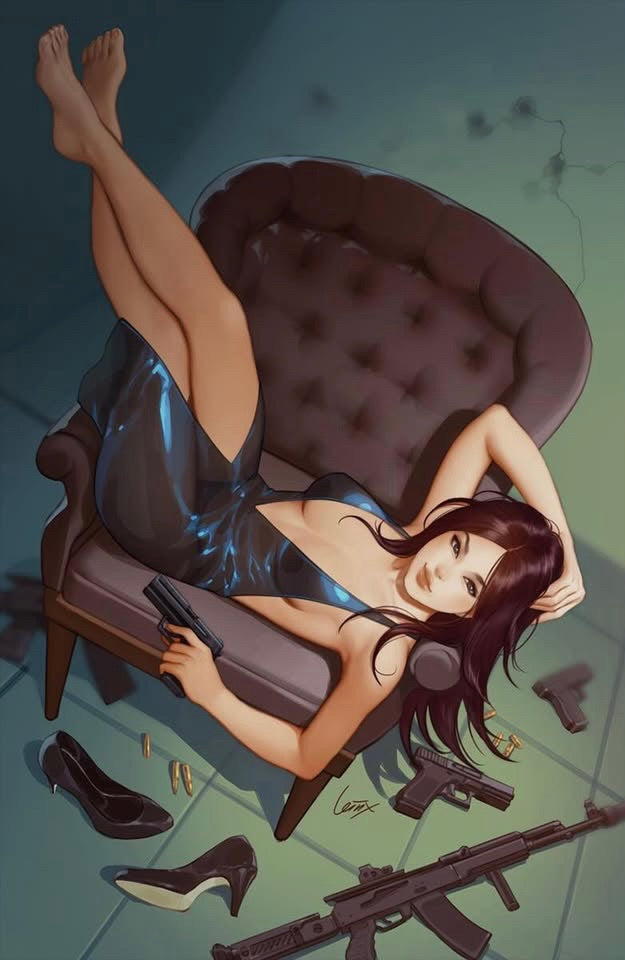 Gun Honey Doubles Down #3 - LEIRIX LI Fan Expo Dallas Exclusive Virgin Variant
