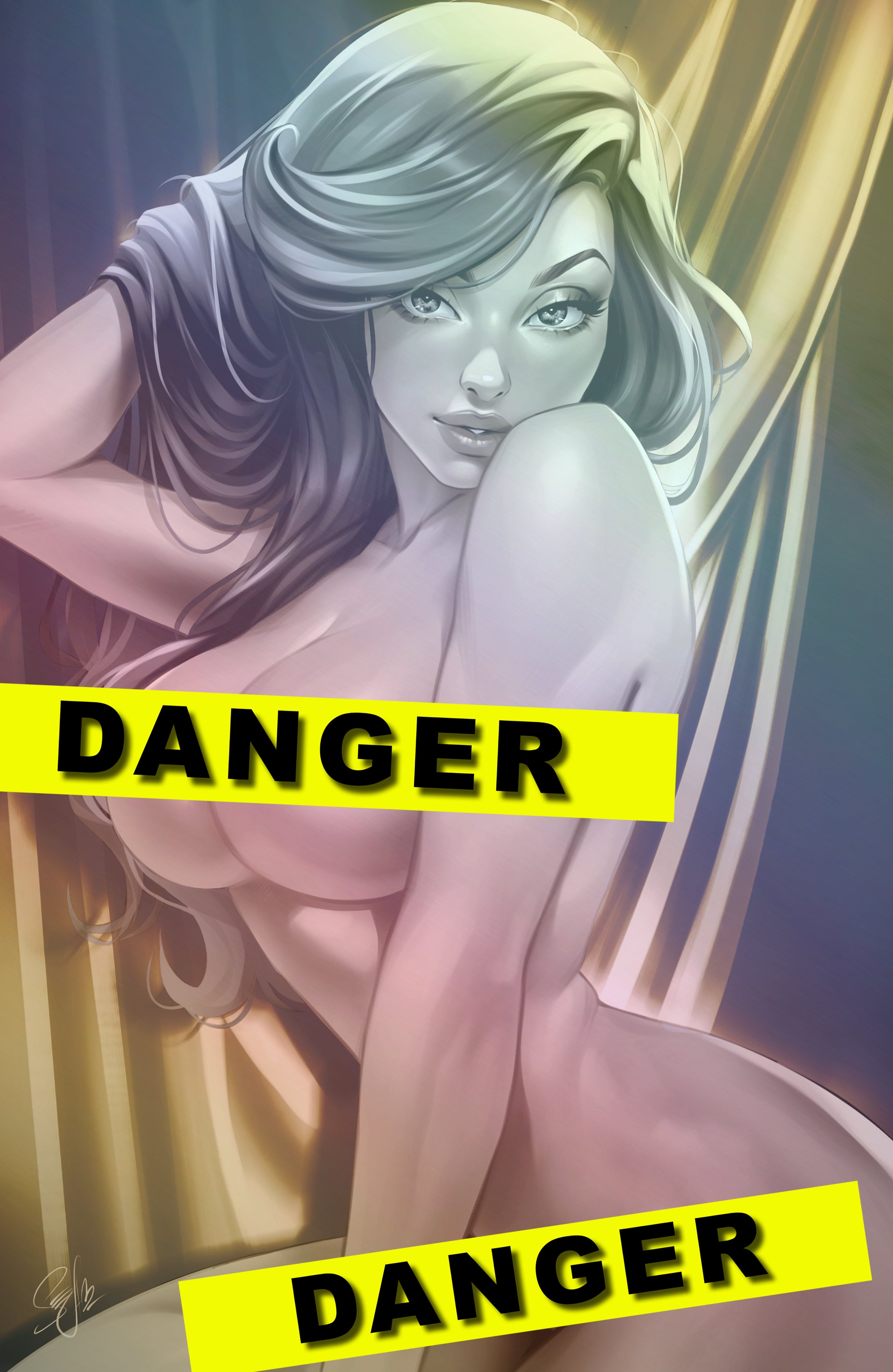 WAIFU CHRONICLES #1 - MAIN ATTRACTION COSPLAY - HOLOFOIL/MAGMA FOIL/LEATHER - by Katya Sinyukhina