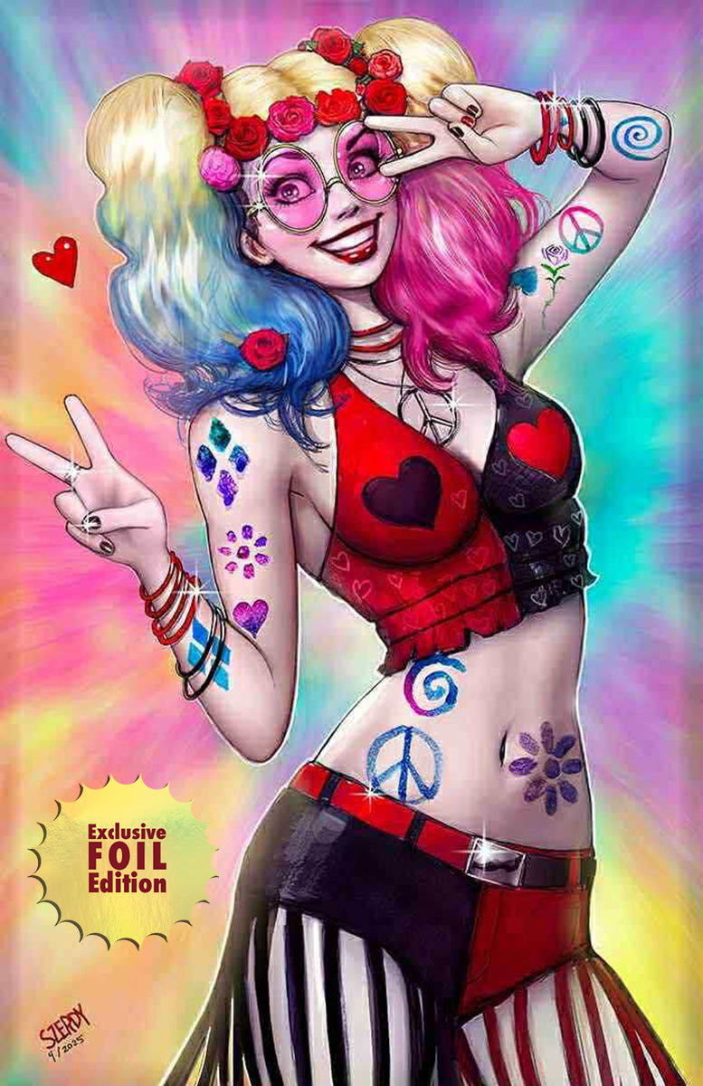 FOIL] HARLEY QUINN #53 NATHAN SZERDY EXCLUSIVE NYCC VIRGIN VAR 10/202