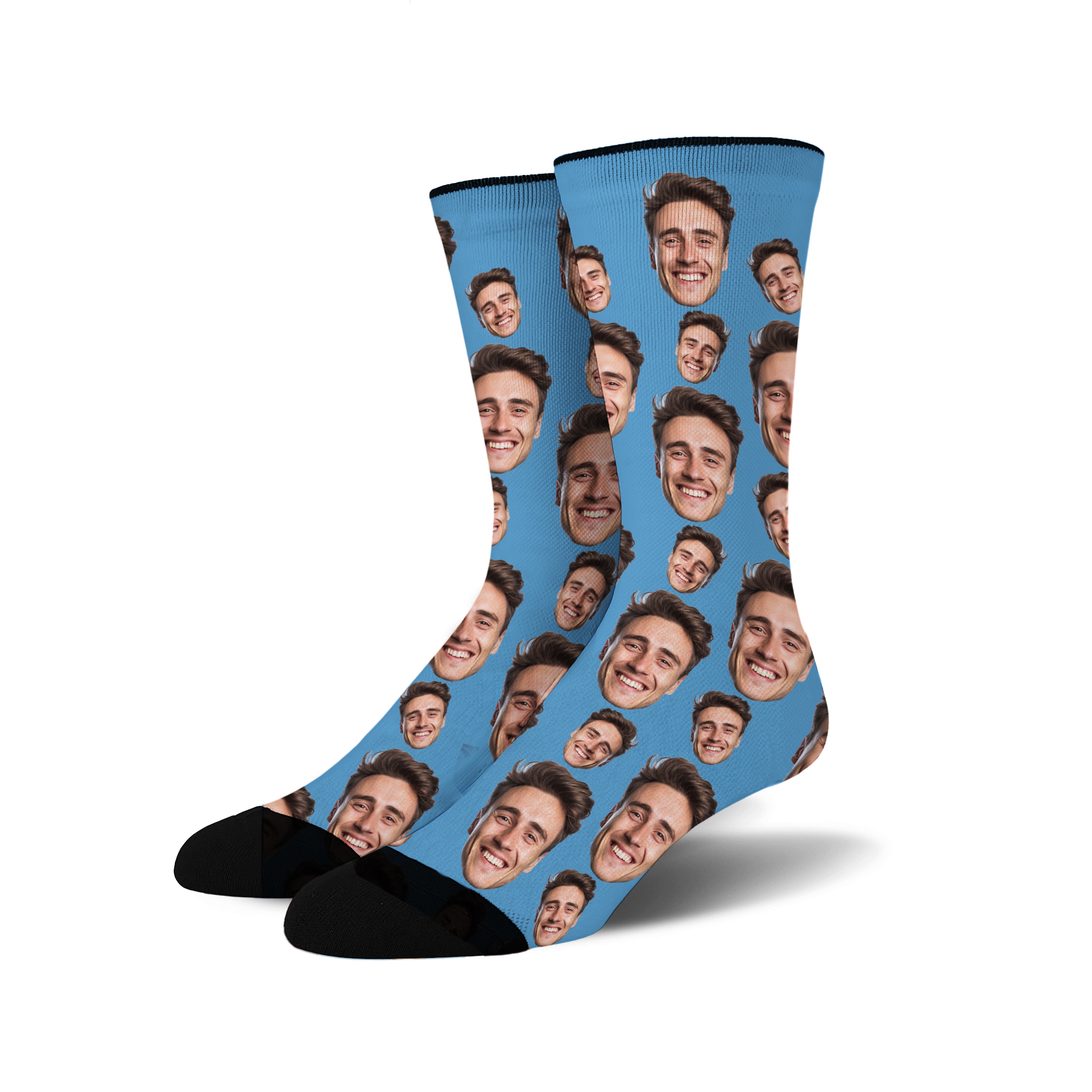 Custom Novelty Face Socks