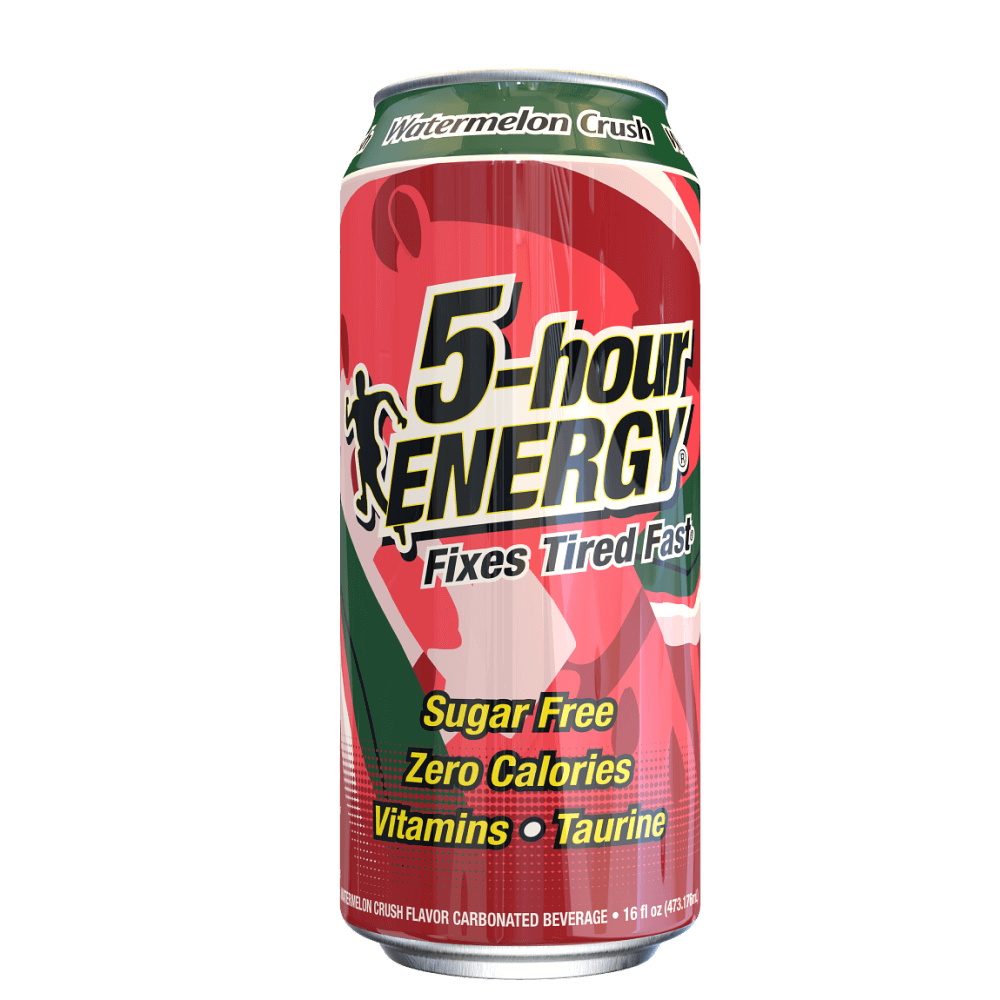 Watermelon Crush Flavor Extra Strength 5-hour ENERGY Drink 12-pack
