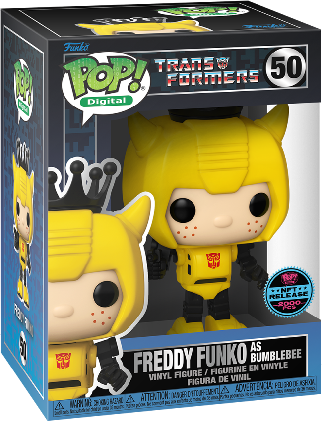 Freddy Funko as Bumblebee