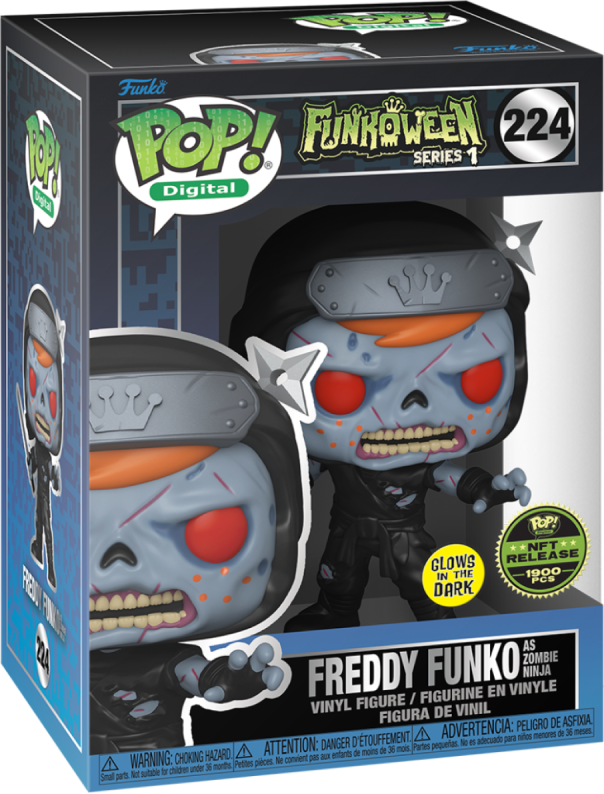 Freddy Funko as Zombie Ninja