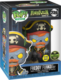 Pop! Digital: Funkoween Series 1 - Freddy Funko as Zombie Pirate (NFT Legendary)