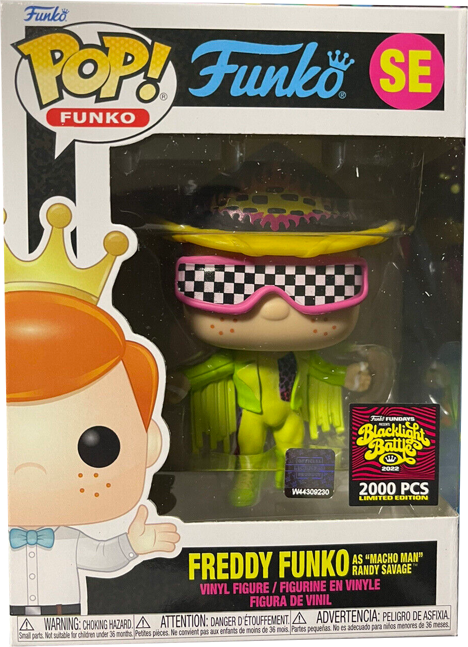 Freddy Funko as "Macho Man" Randy Savage