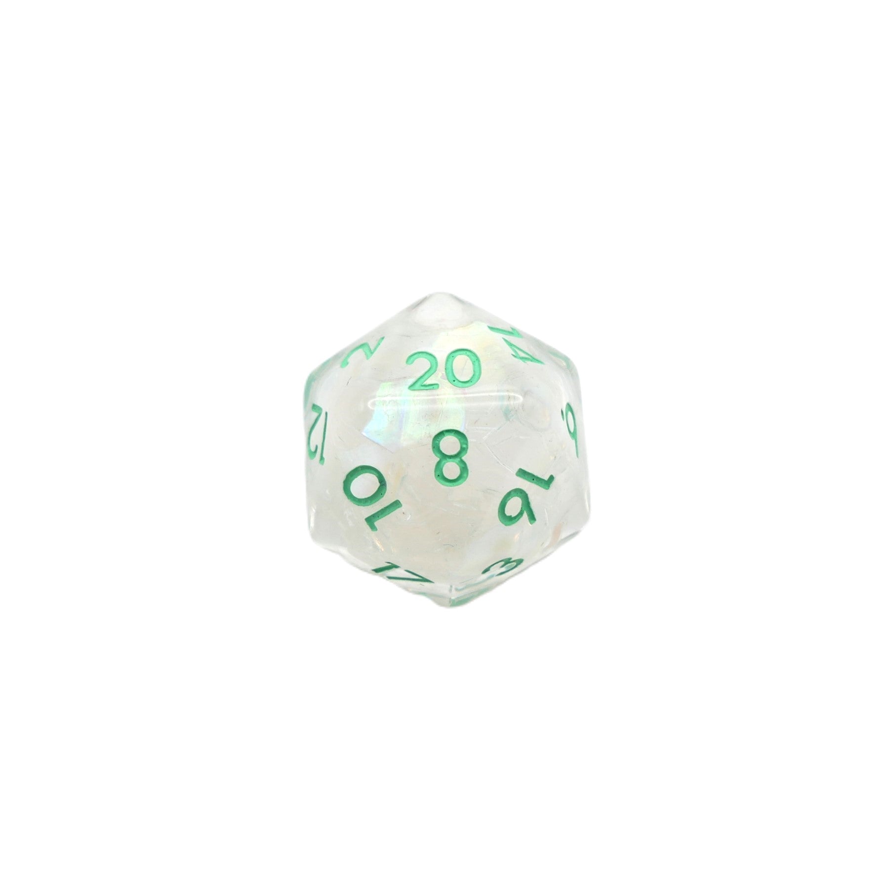 Frosted Meadow - 7 Piece DnD Dice Set | Acrylic RPG Gaming Dice