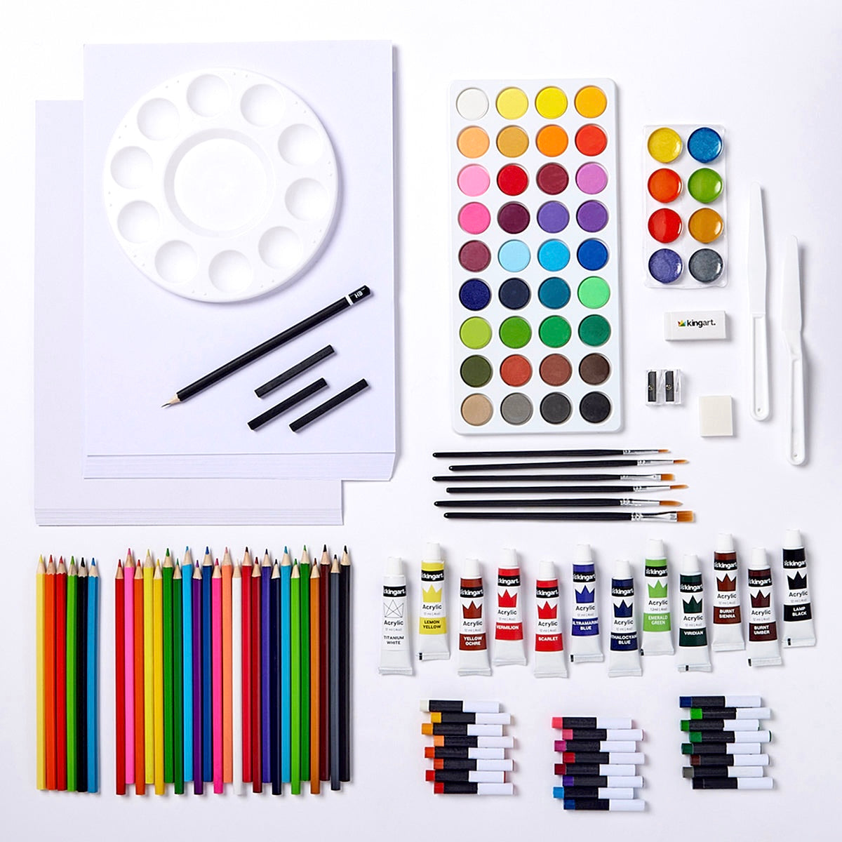 Mixed Media Art Set - 175 Pieces