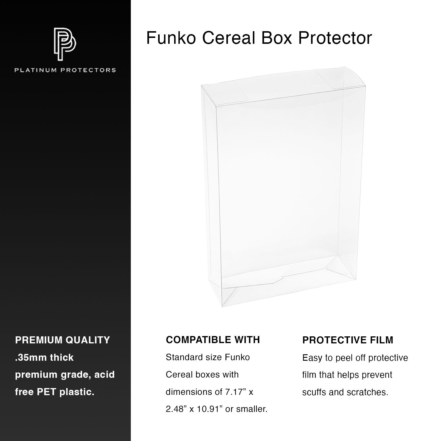 Platinum Protectors for FunkO's Cereal Boxes