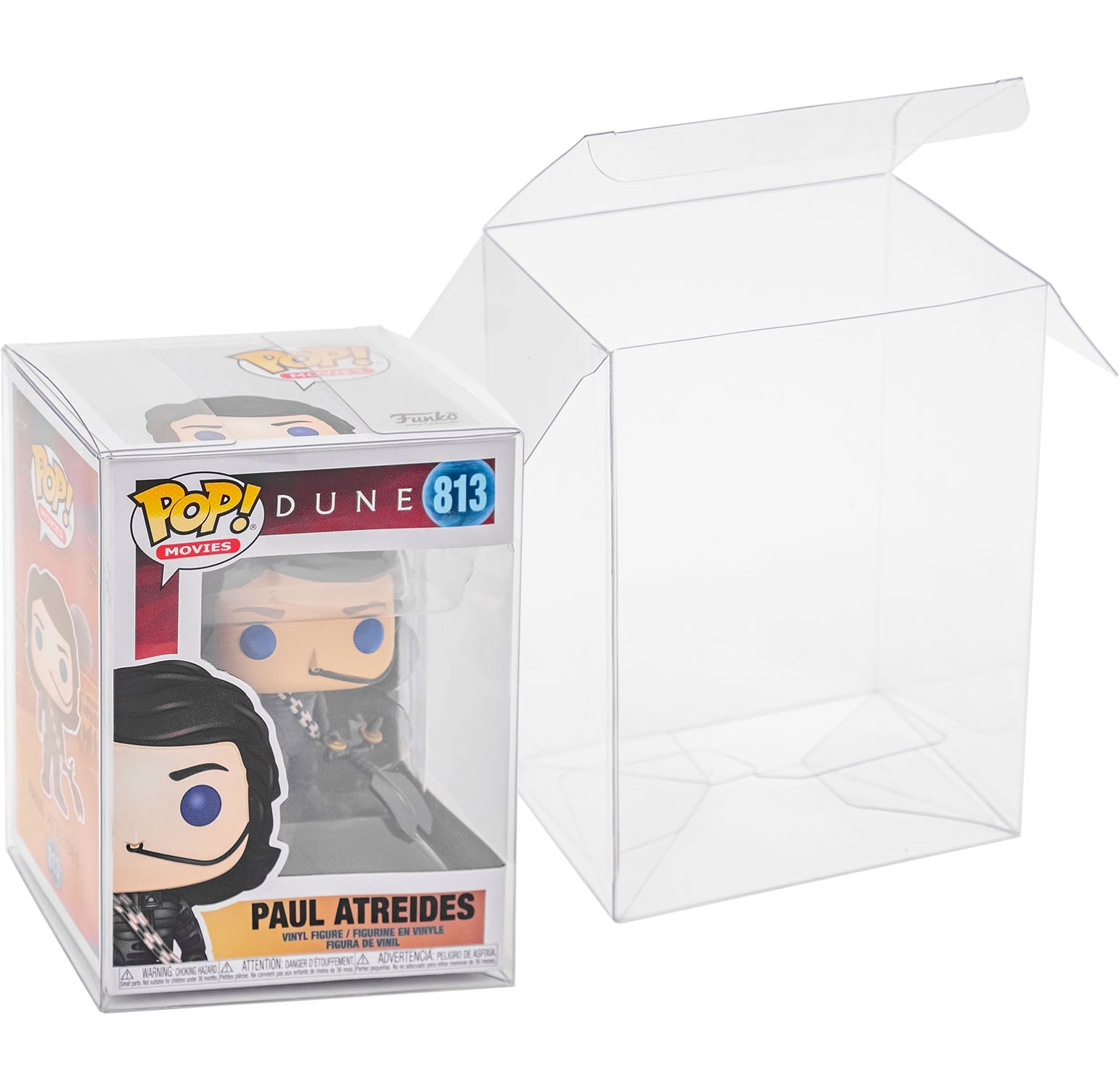 Platinum Protectors for Funko Pop! 4" Inch Vinyl Figures (.50mm)
