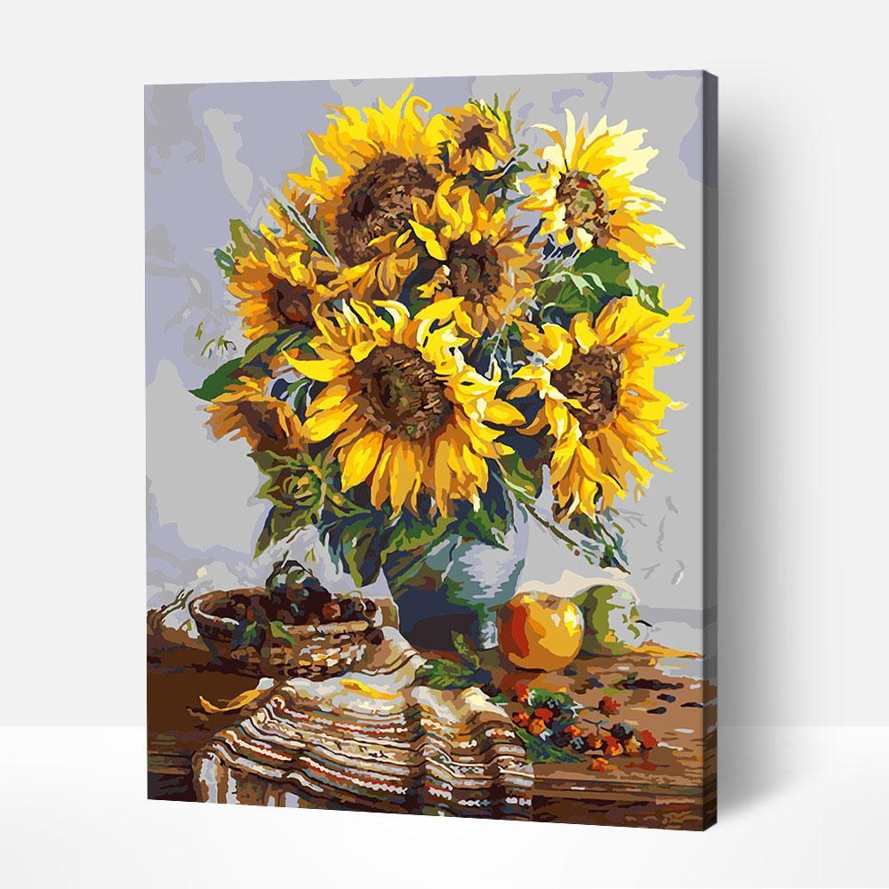 Sunflowers in a Vase