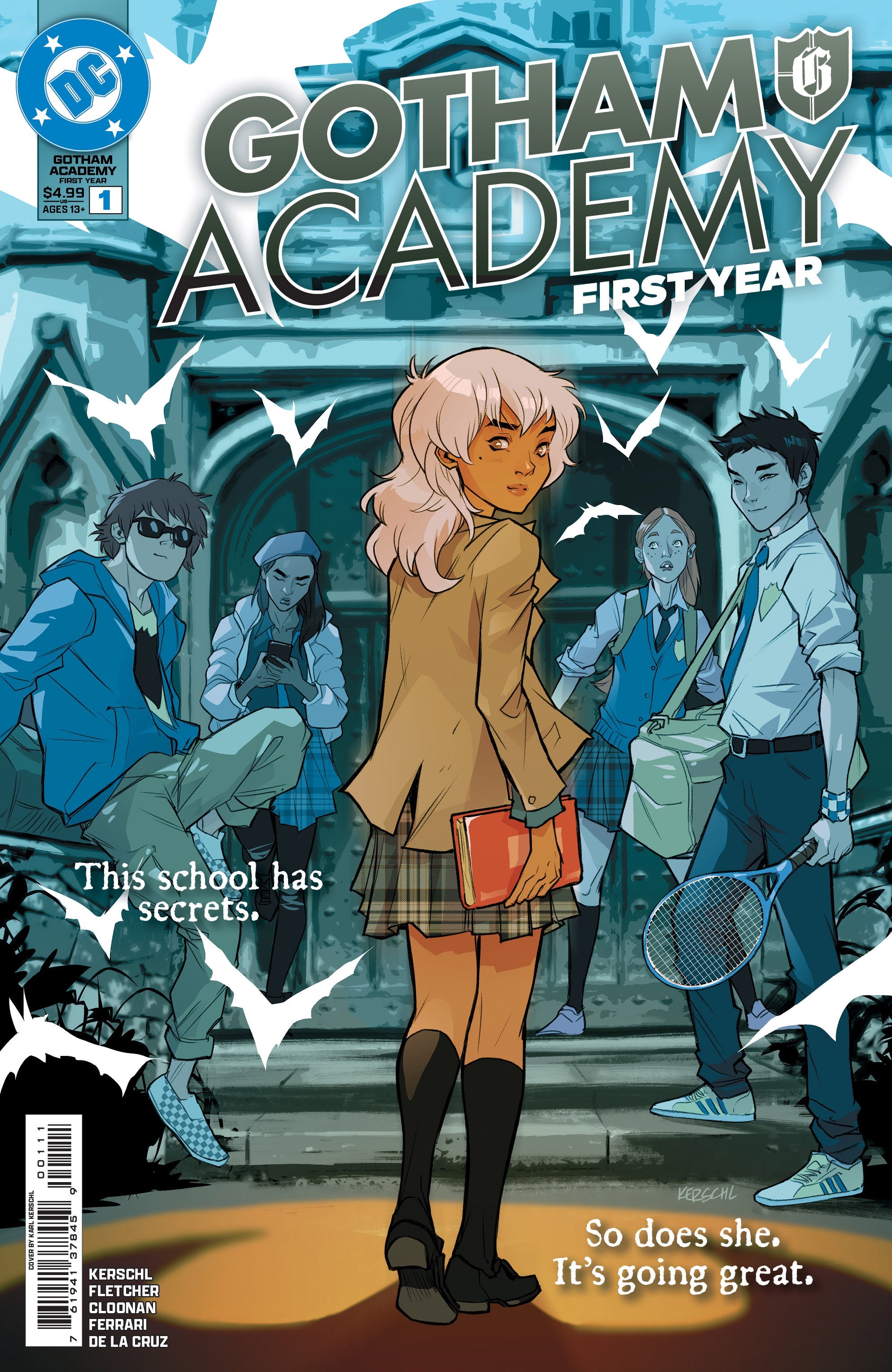 Gotham Academy First Year #1 (Of 6) A Karl Kerschl Brenden Fletcher (10/01/2025) Dc