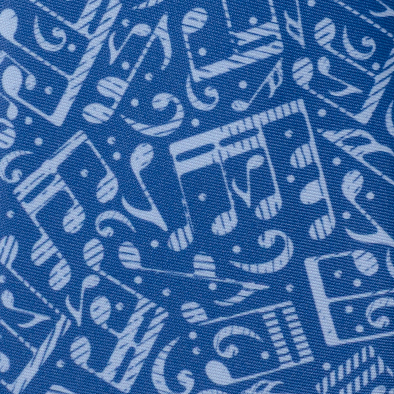 Grand Ole Opry Musical Blue Men's Tie