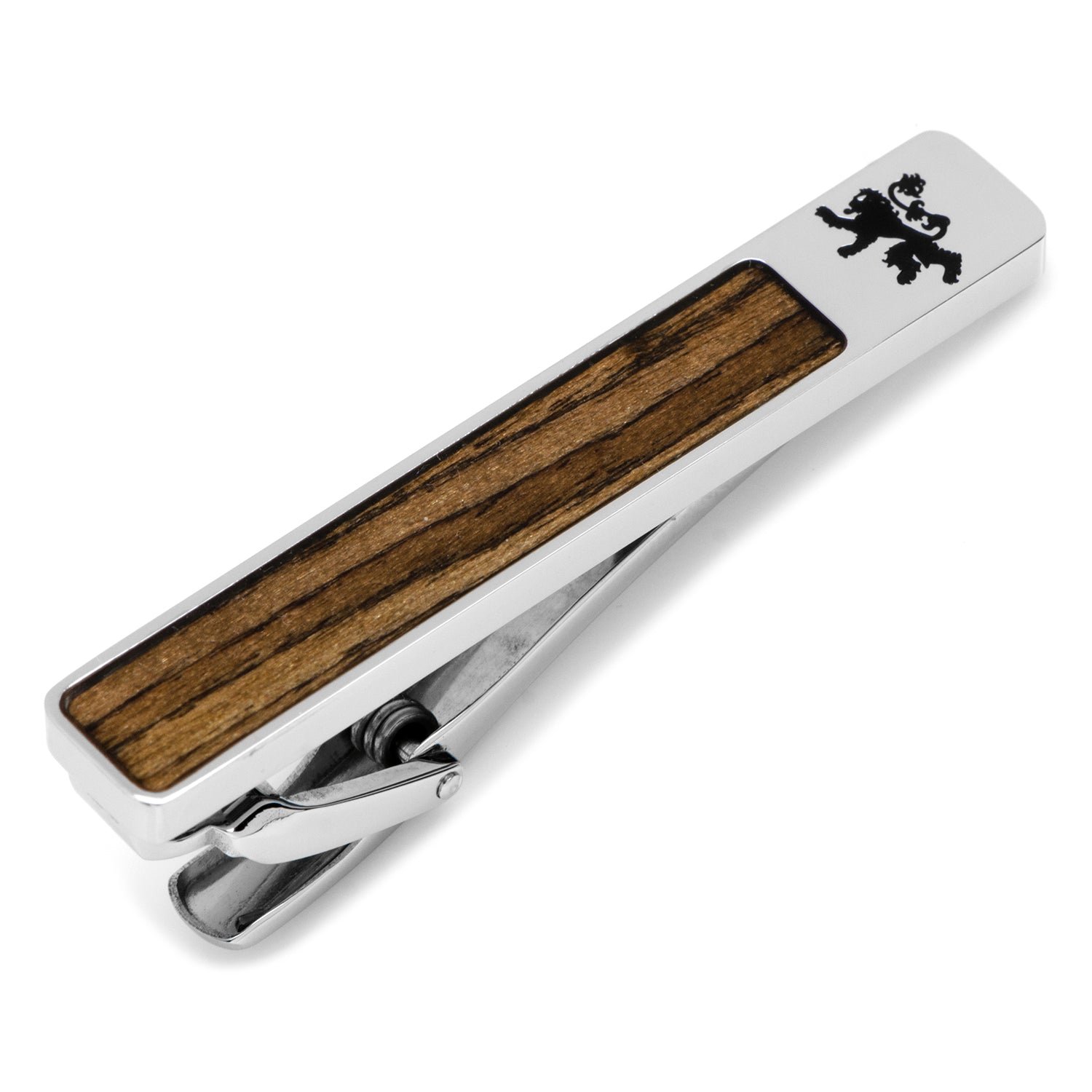 Game of Thrones Lannister Inlaid Wood Tie Clip
