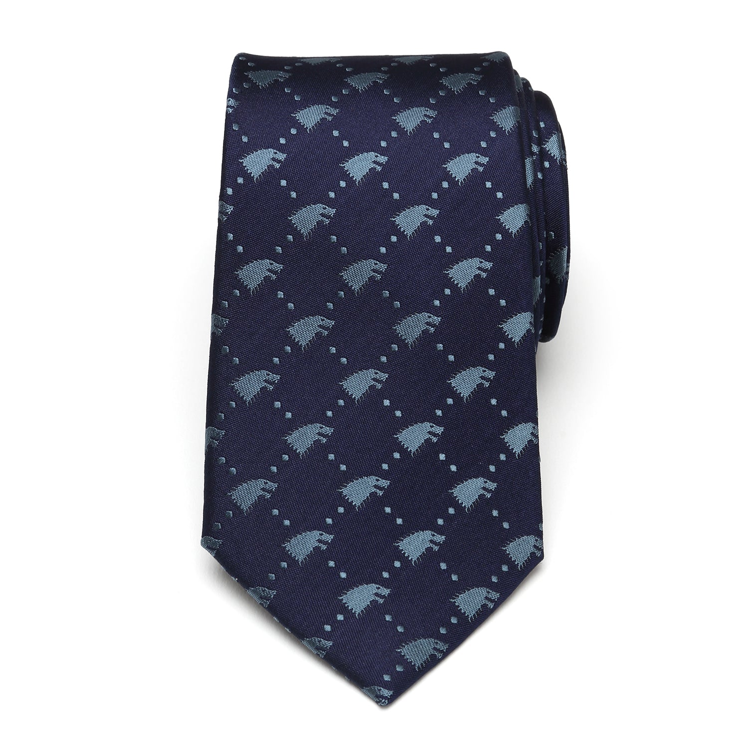 Game of Thrones Stark Direwolf Men's Tie