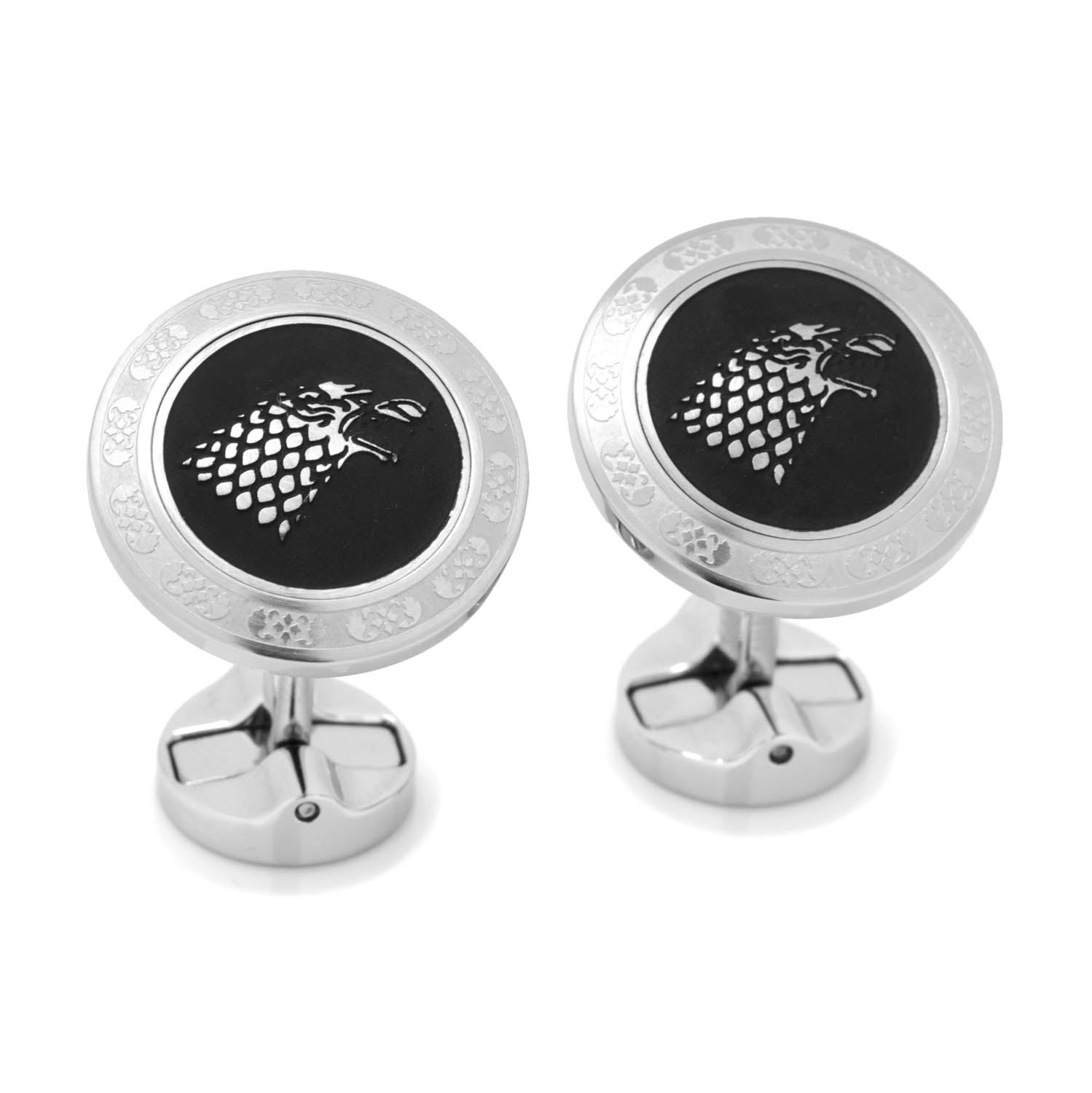 Game of Thrones Stark Filigree Stainless Steel Cufflinks