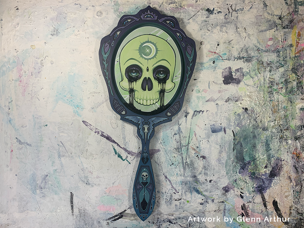 Limited Edition Mirror Panel - 1/2" Baltic Birch Painting Canvas