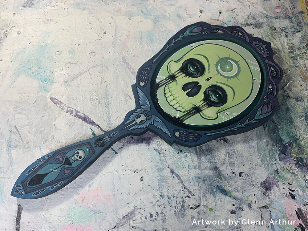 Limited Edition Mirror Panel - 1/2" Baltic Birch Painting Canvas