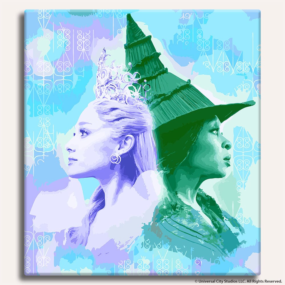 Glinda & Elphaba - Paint By Numbers Kit