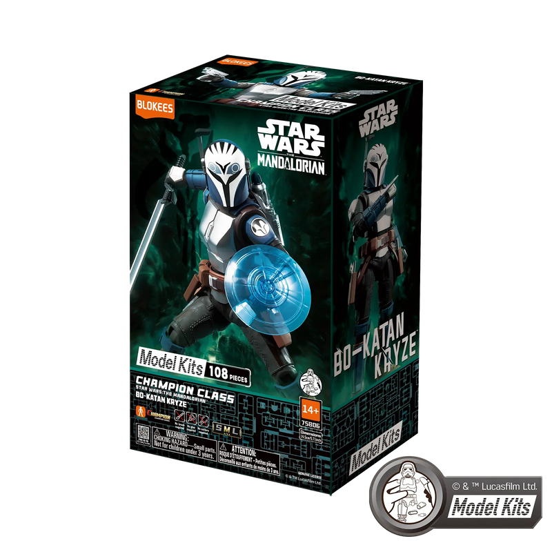 Star Wars: The Mandalorian™ Champion Class 06 Bo-Katan Kryze™ Model Kits | Blokees
