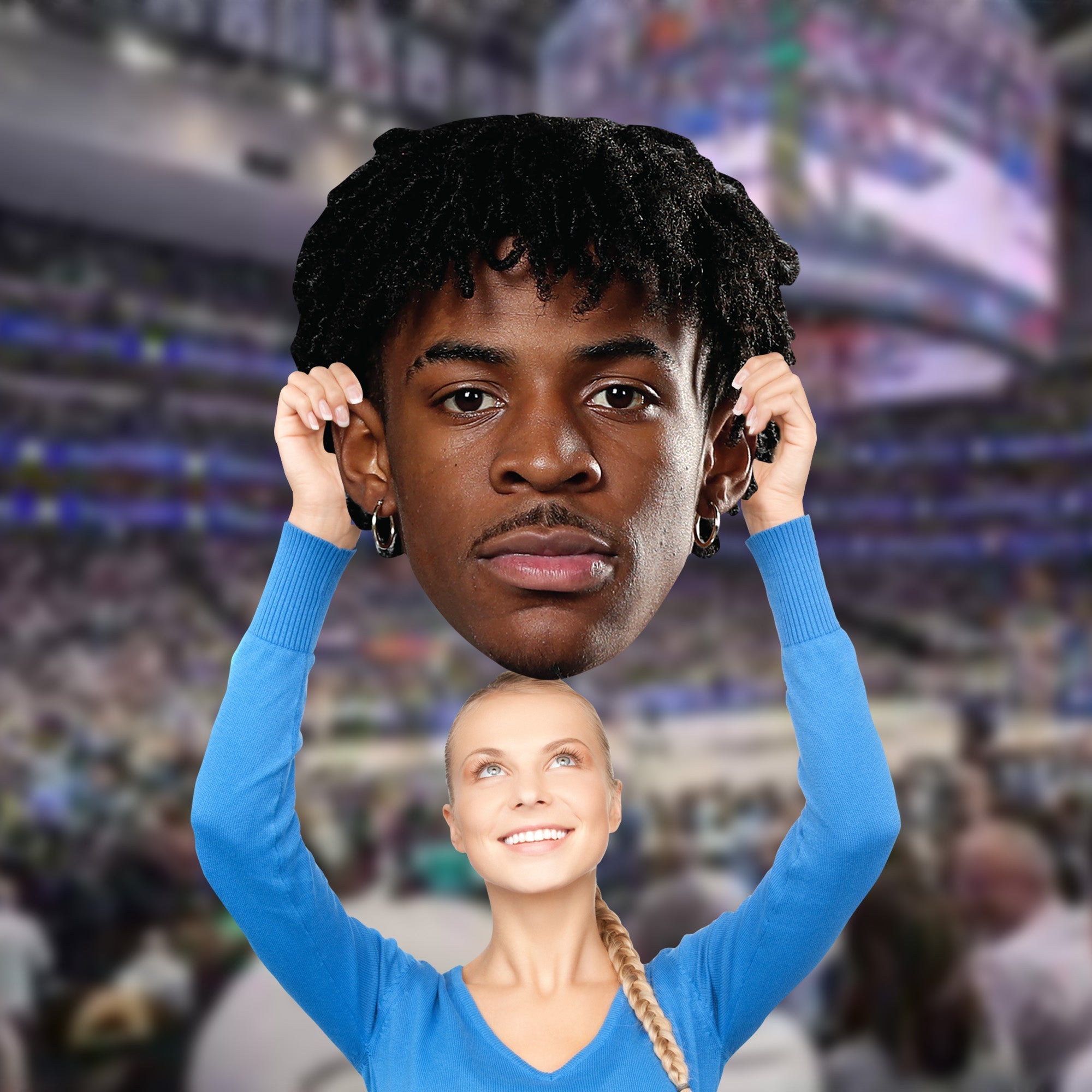 Ja Morant - Big Head - Official NBA - Memphis Grizzlies - Foam Core Cutout