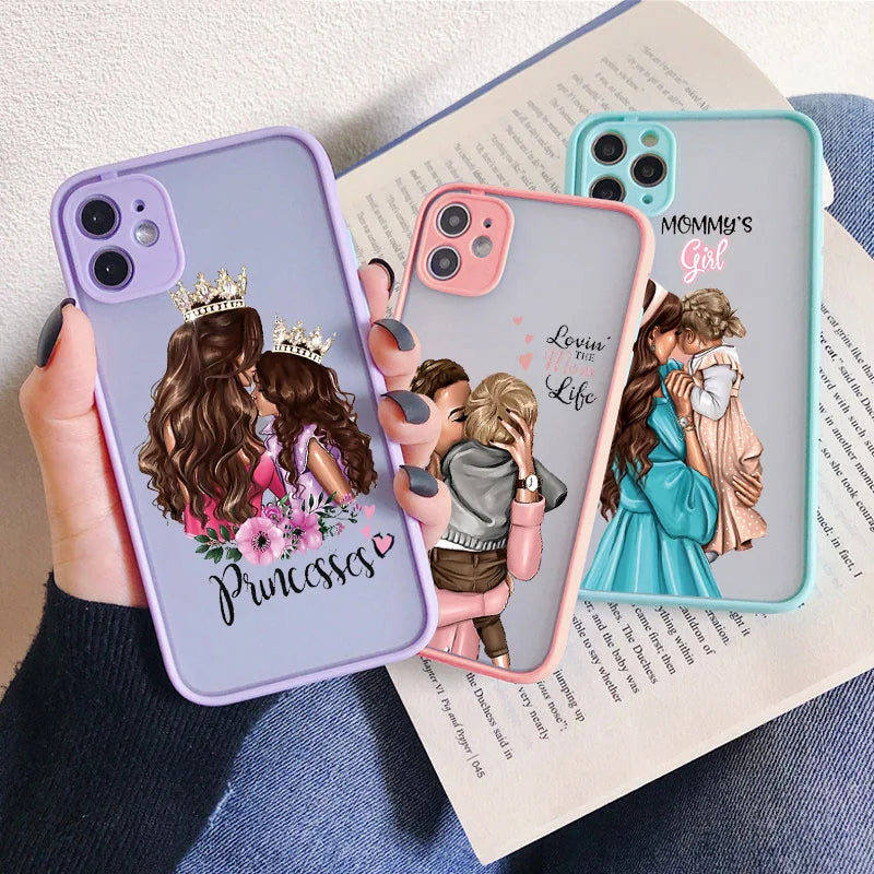 Super Mom Dad Hard Baby Girl Phone Case For iphone