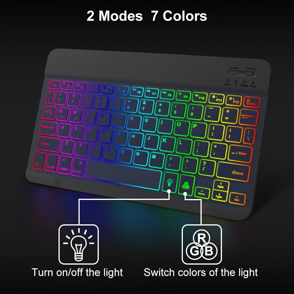 RGB Wireless Keyboard and Mouse