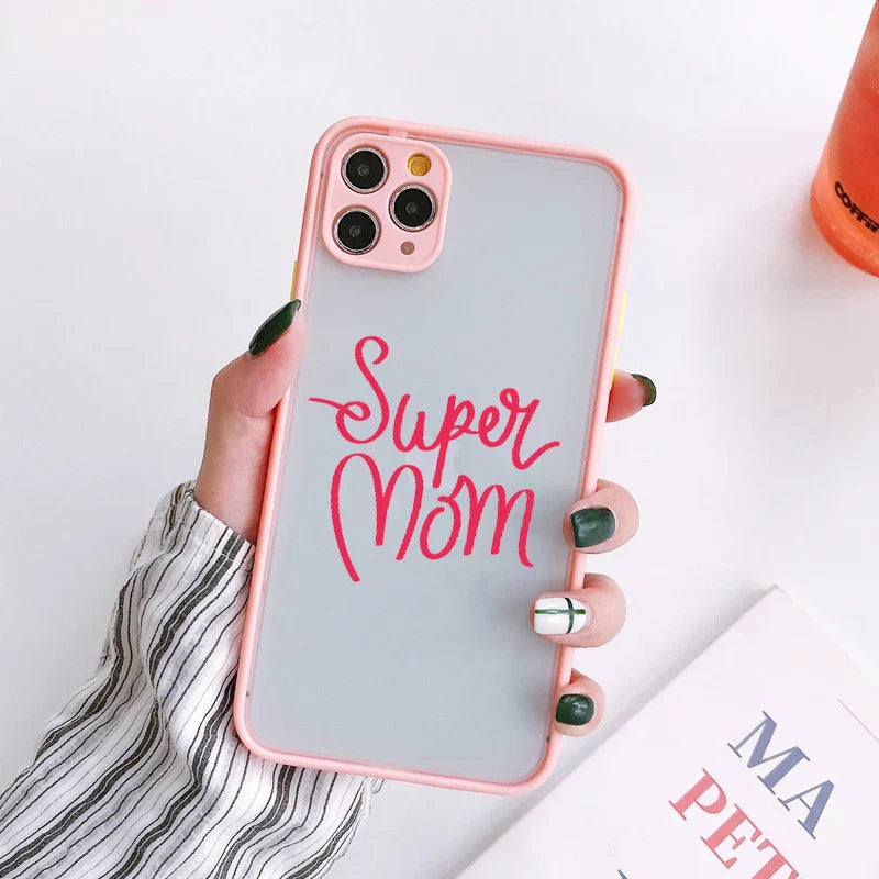 Super Mom Dad Hard Baby Girl Phone Case For iphone